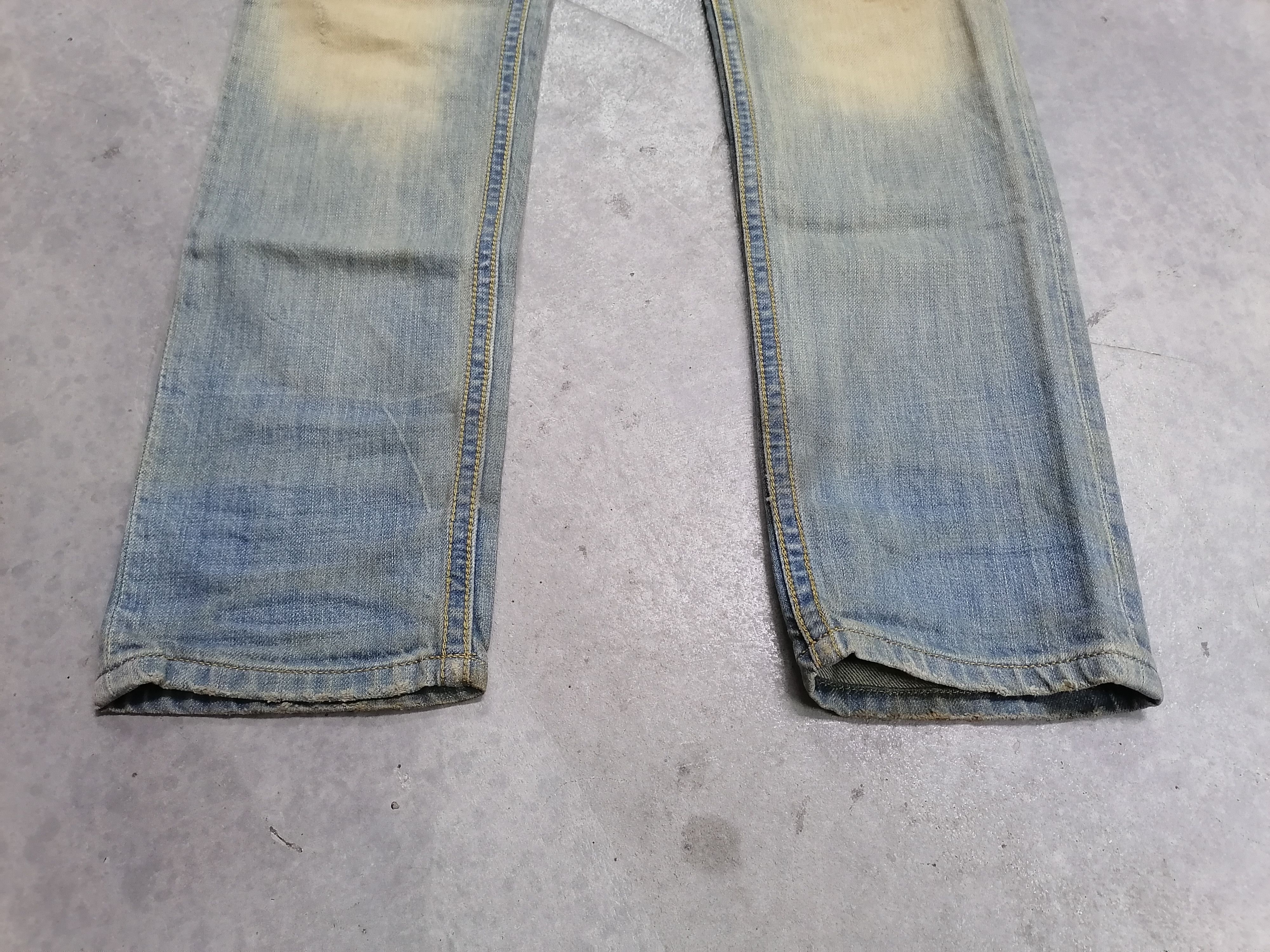 Diesel 🔥Diesel 1st Edition Blue Eyecons Regular Slim Denim Jeans⚡ Size US 30 / EU 46 - 3 Thumbnail