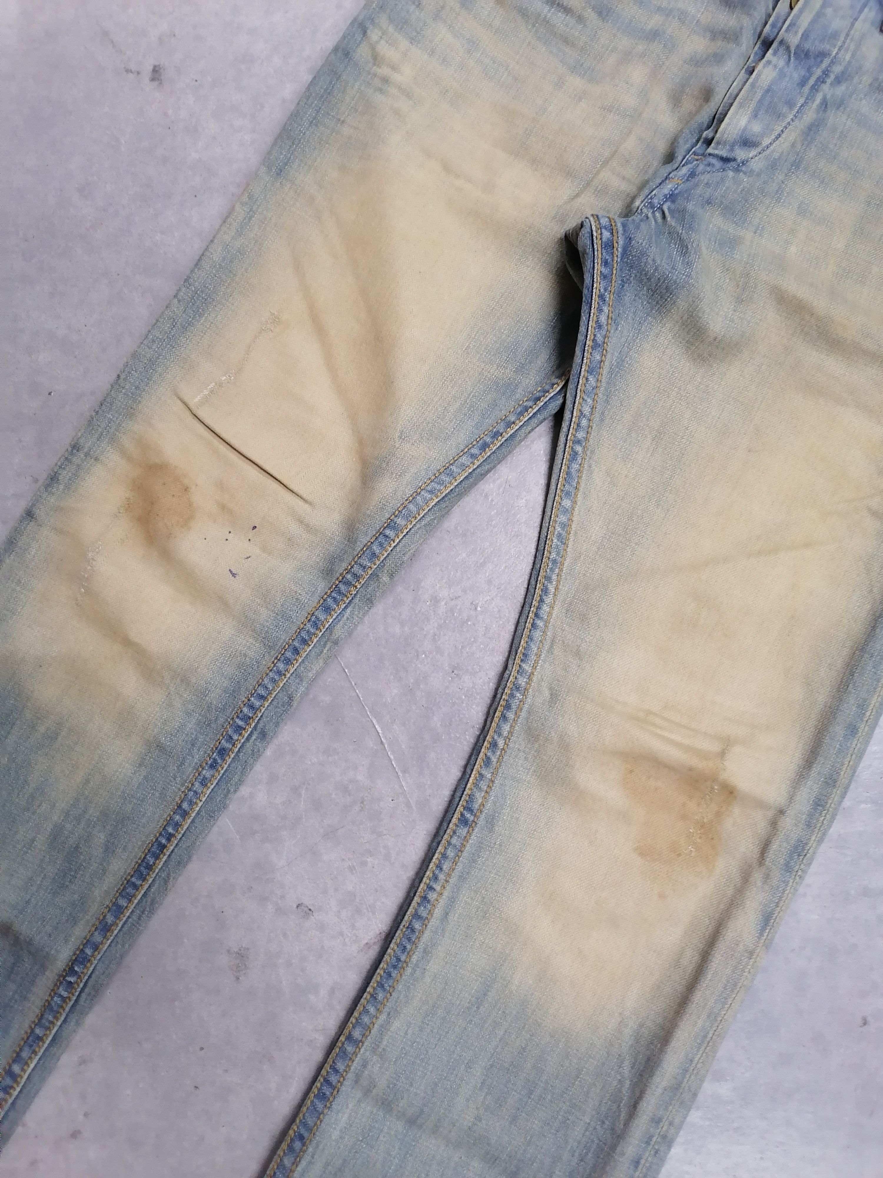 Diesel 🔥Diesel 1st Edition Blue Eyecons Regular Slim Denim Jeans⚡ Size US 30 / EU 46 - 4 Thumbnail
