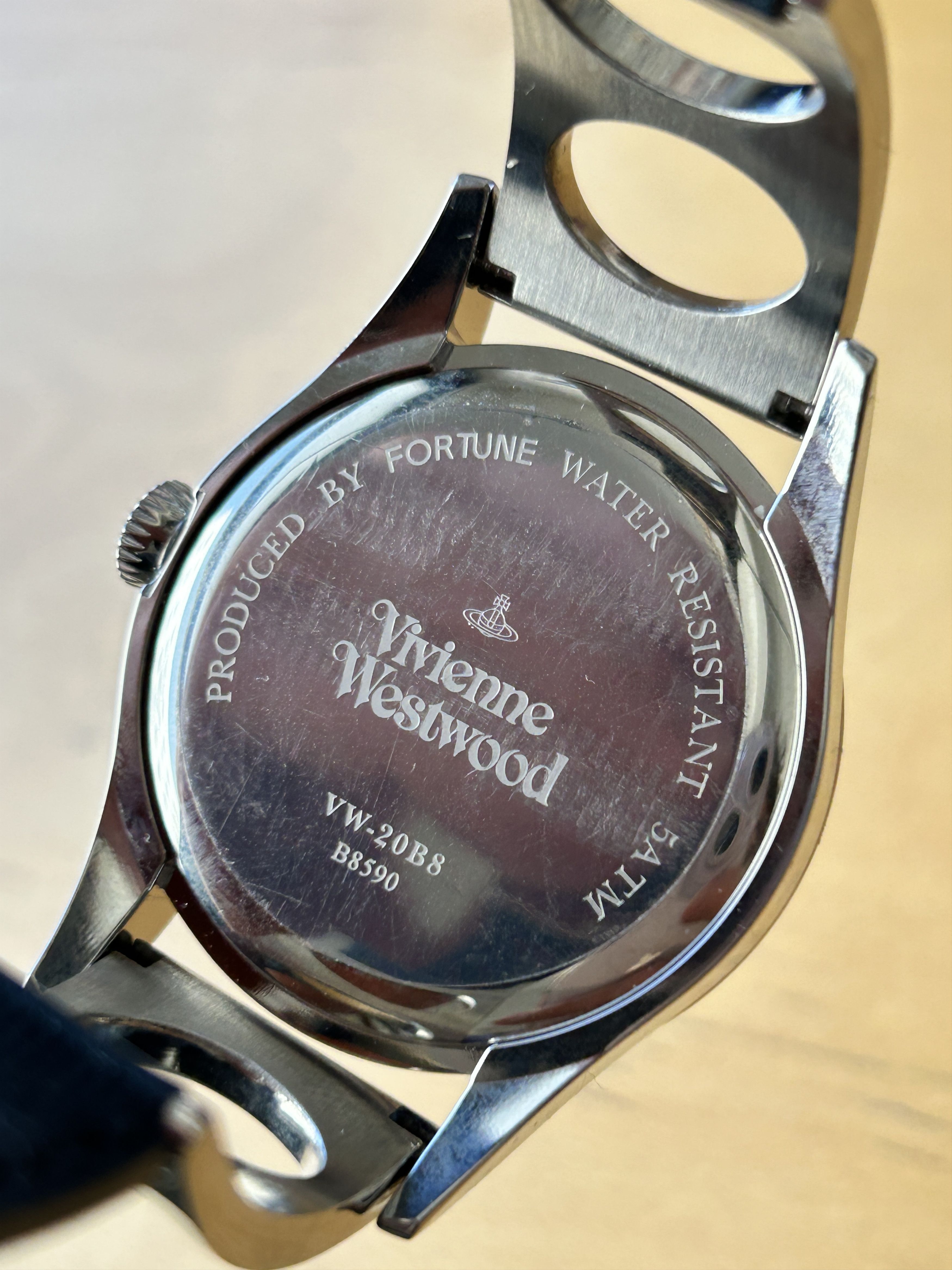 Vivienne Westwood 1,920$ japan Exclusive Watch ! half steel half leather Size ONE SIZE - 8 Thumbnail
