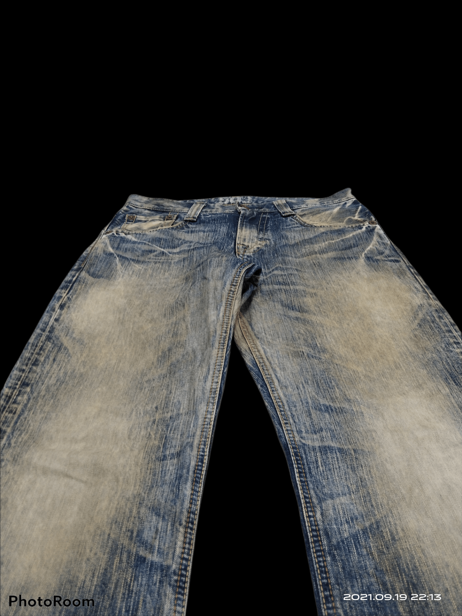 Other THRASHED EDWIN BLUE TRIP MADE IN JAPAN DENIM PANTS Size US 30 / EU 46 - 5 Thumbnail