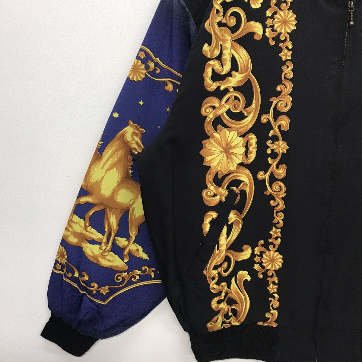 Japanese Brand × Vintage Rare!! Alpha Scene Bomber Jacket Royalty Nice Graphic Size US XL / EU 56 / 4 - 6 Thumbnail