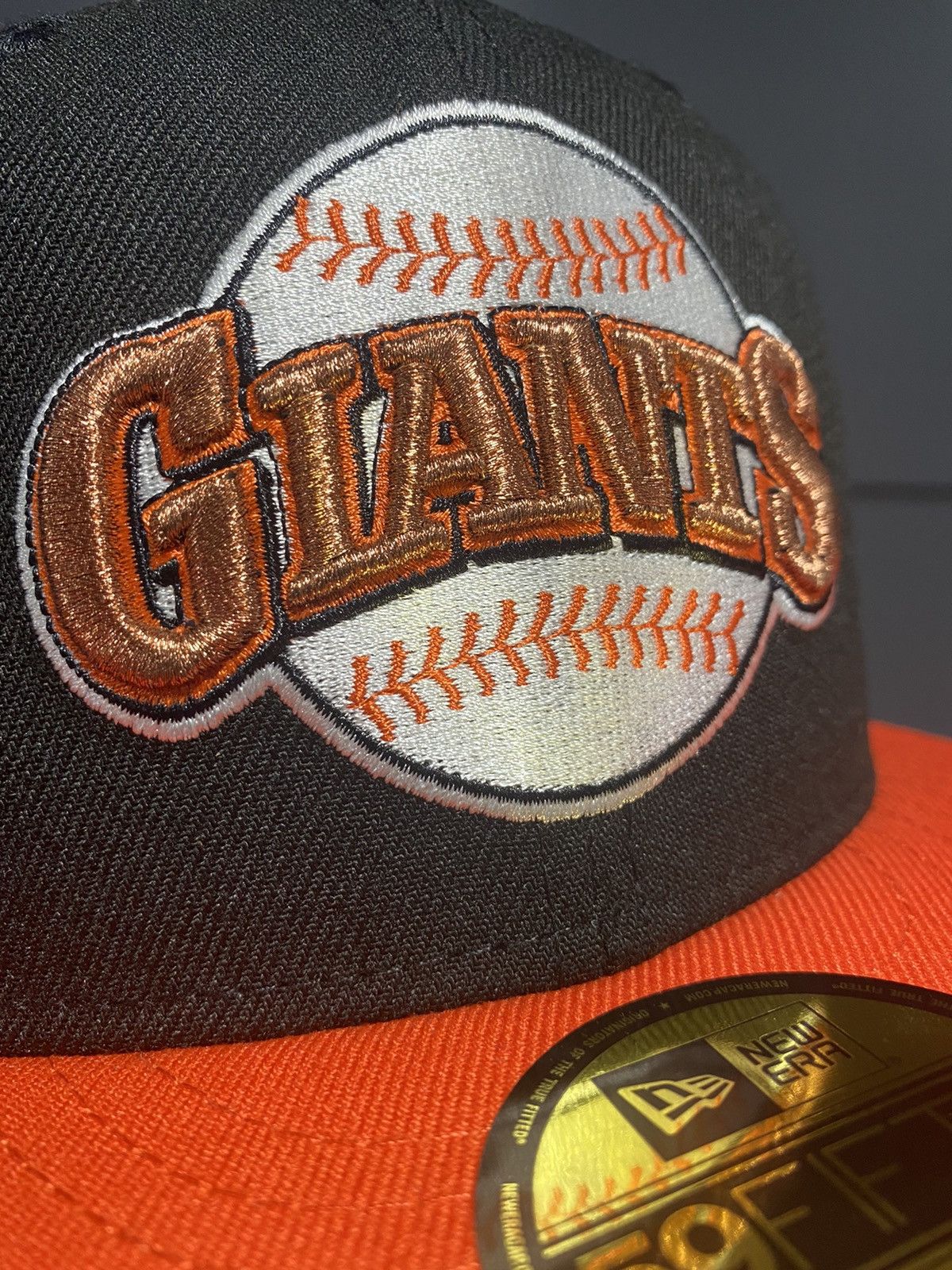 MLB Sz 7 1/8 - San Francisco Giants New Era Fitted Size ONE SIZE - 2 Thumbnail