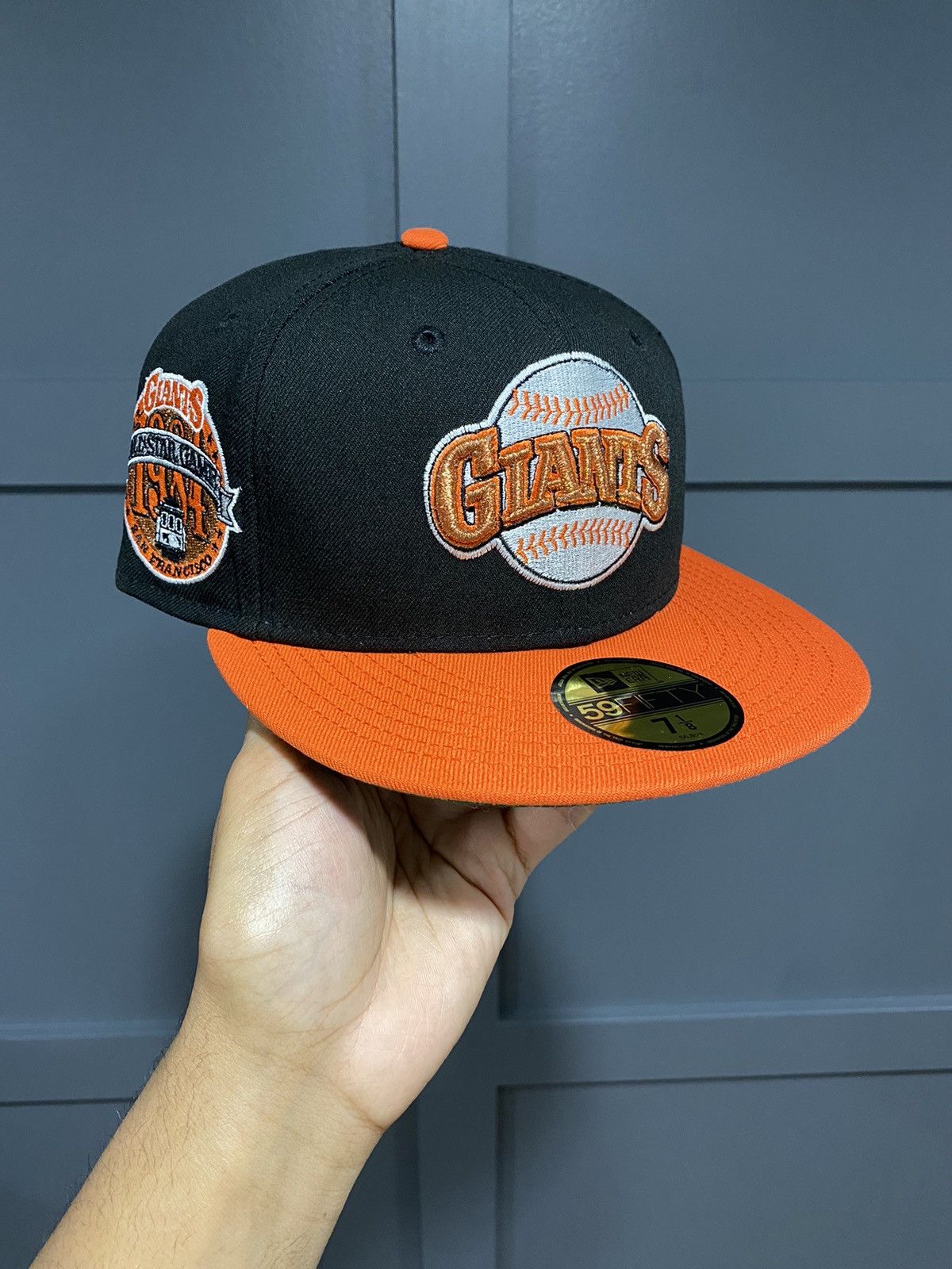 MLB Sz 7 1/8 - San Francisco Giants New Era Fitted Size ONE SIZE - 1 Thumbnail