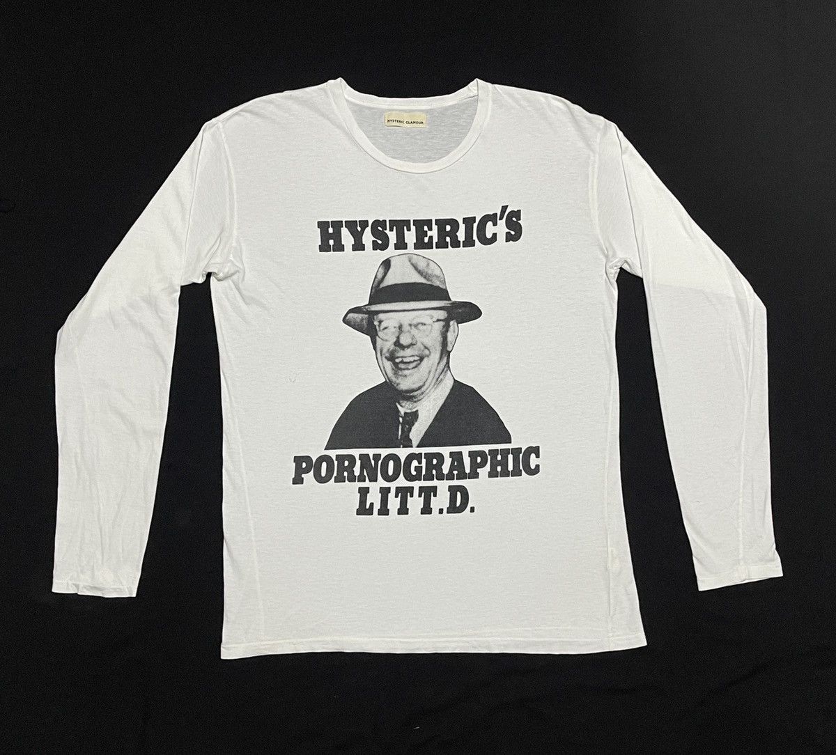 Hysteric Glamour 🔥RARE🔥Hysteric Glamour Long Sleeve 'Pornographic Litt.d' Size US M / EU 48-50 / 2 - 1 Thumbnail