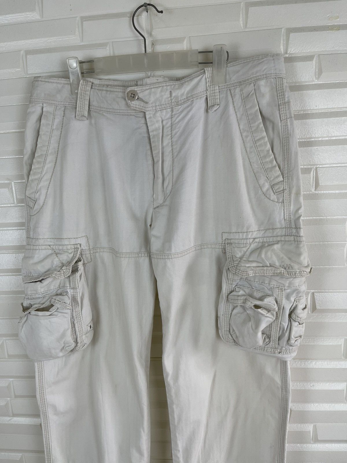 Polo Ralph Lauren × RRL Ralph Lauren × Vintage 🌞SUMMER SALE❌Vintage Cargo Pants RRL POLO RALPH LAUREN Size US 35 - 2 Thumbnail