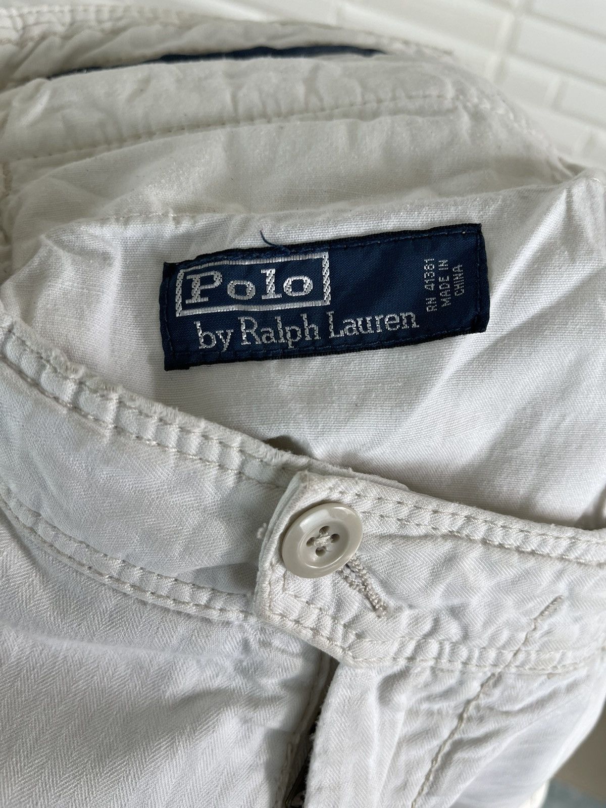 Polo Ralph Lauren × RRL Ralph Lauren × Vintage 🌞SUMMER SALE❌Vintage Cargo Pants RRL POLO RALPH LAUREN Size US 35 - 7 Thumbnail