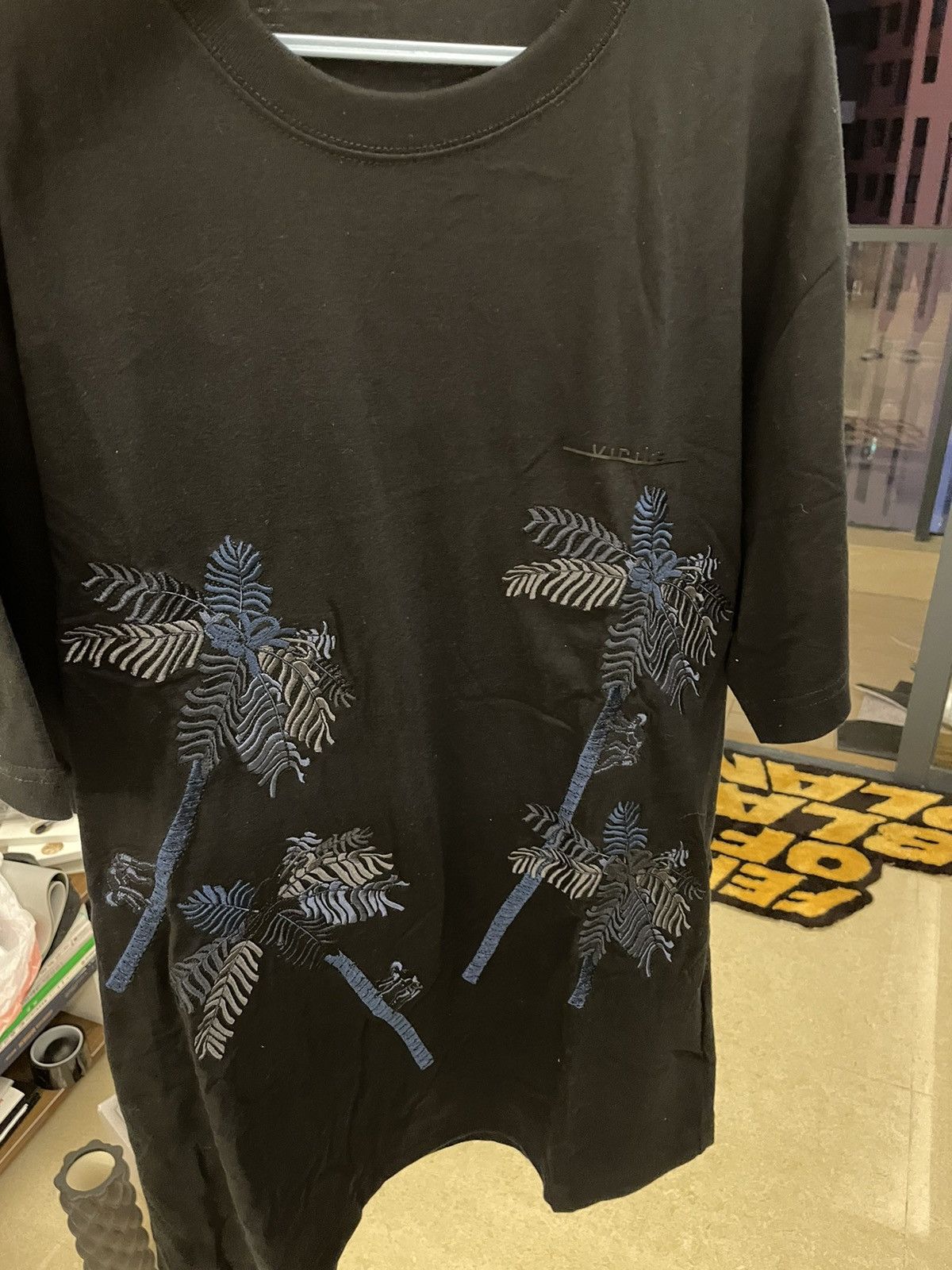 Toga UNWORN* Toga virilis embroidered palm tree cotton tee Size US M / EU 48-50 / 2 - 5 Thumbnail