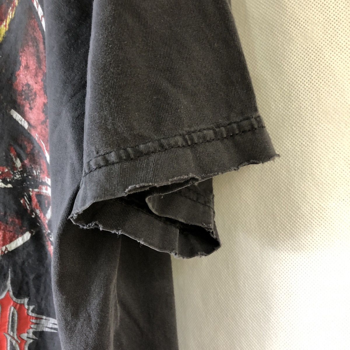 Vintage Slayer Skull Metal Distressed Tshirt Size US L / EU 52-54 / 3 - 5 Thumbnail