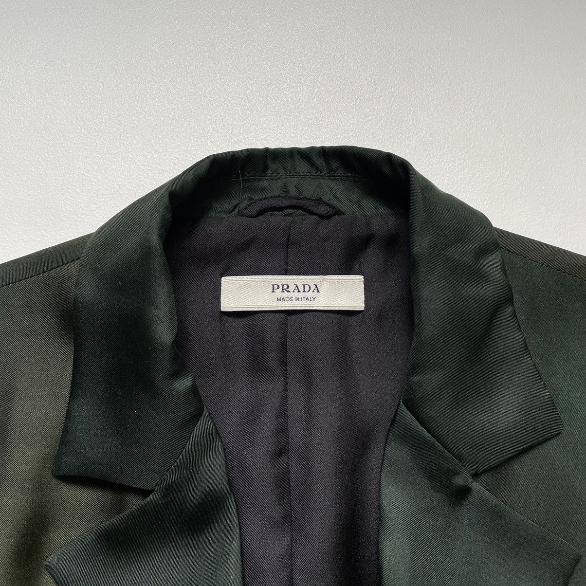 Prada Galaxy Print Silk Blazer Size M / US 6-8 / IT 42-44 - 3 Thumbnail