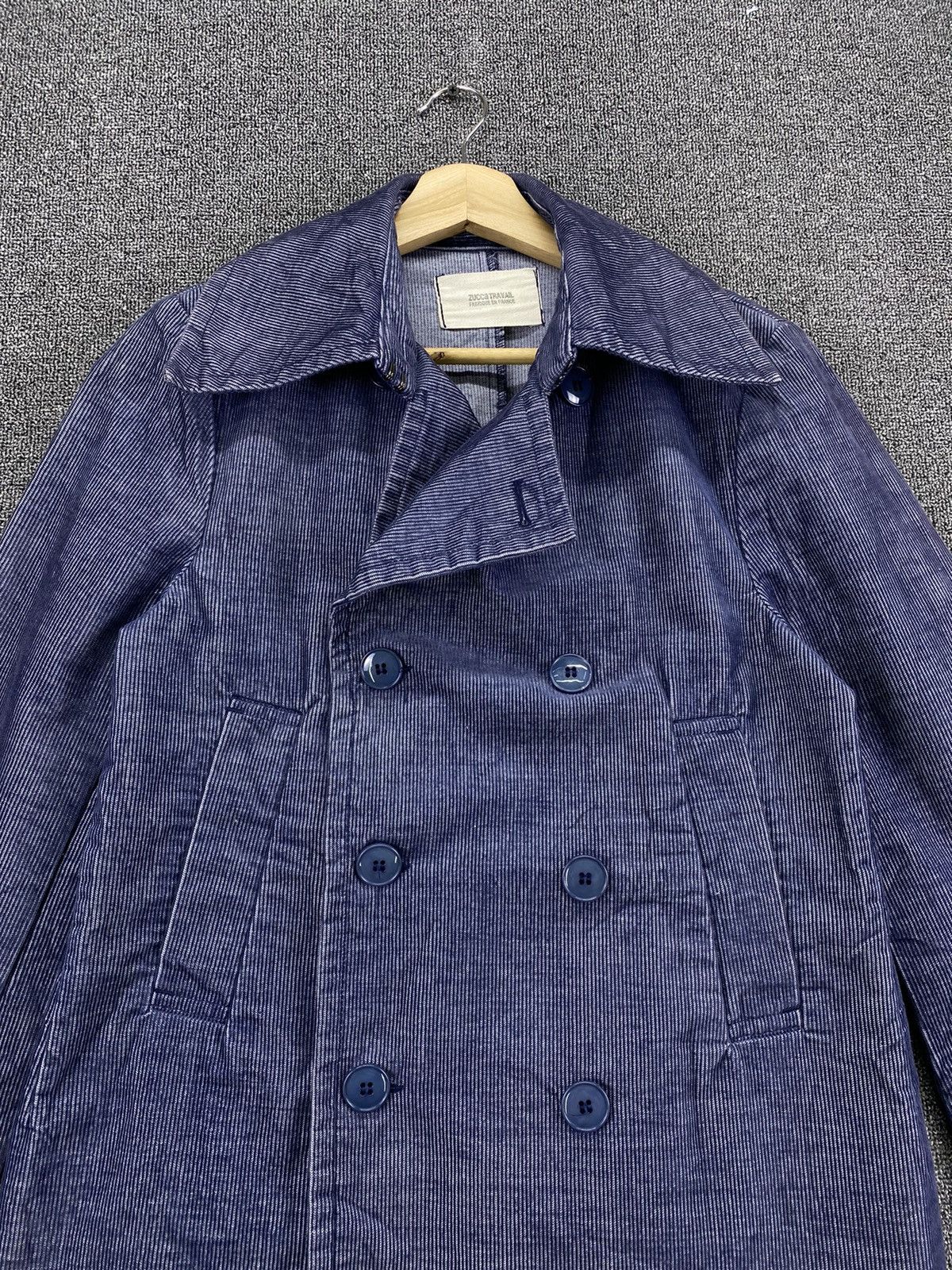 Issey Miyake Issey Miyake Zucca Travails Double Breasted Coat Jacket Size S / US 4 / IT 40 - 5 Thumbnail