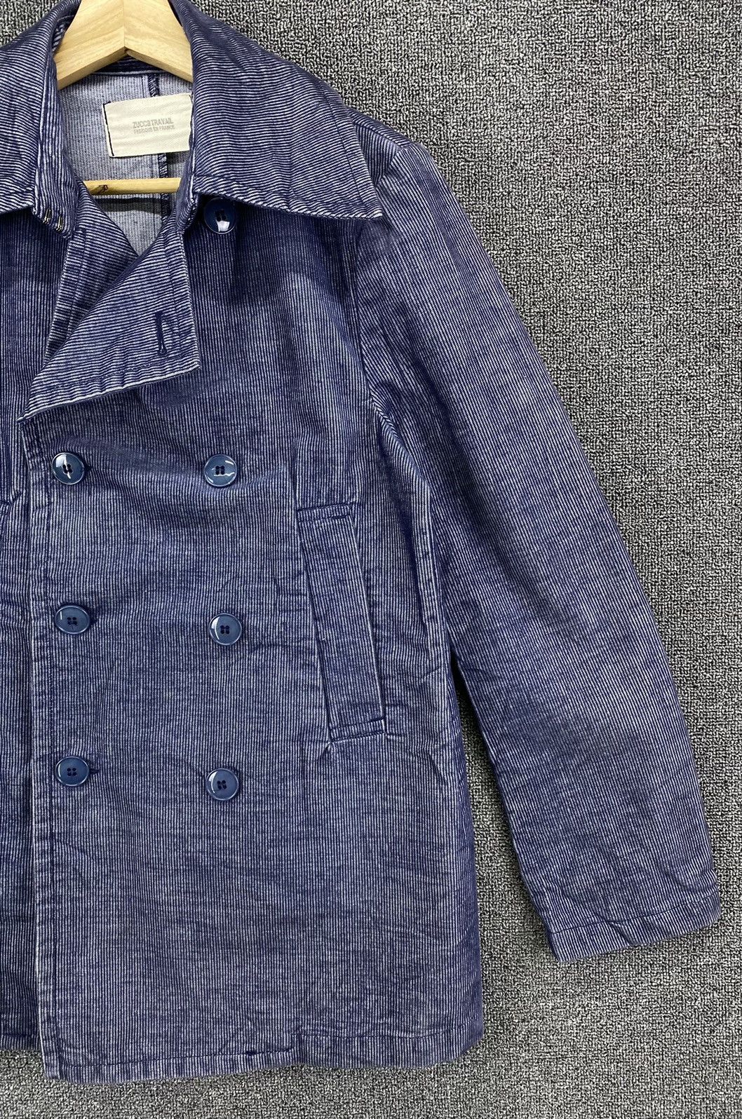 Issey Miyake Issey Miyake Zucca Travails Double Breasted Coat Jacket Size S / US 4 / IT 40 - 4 Thumbnail