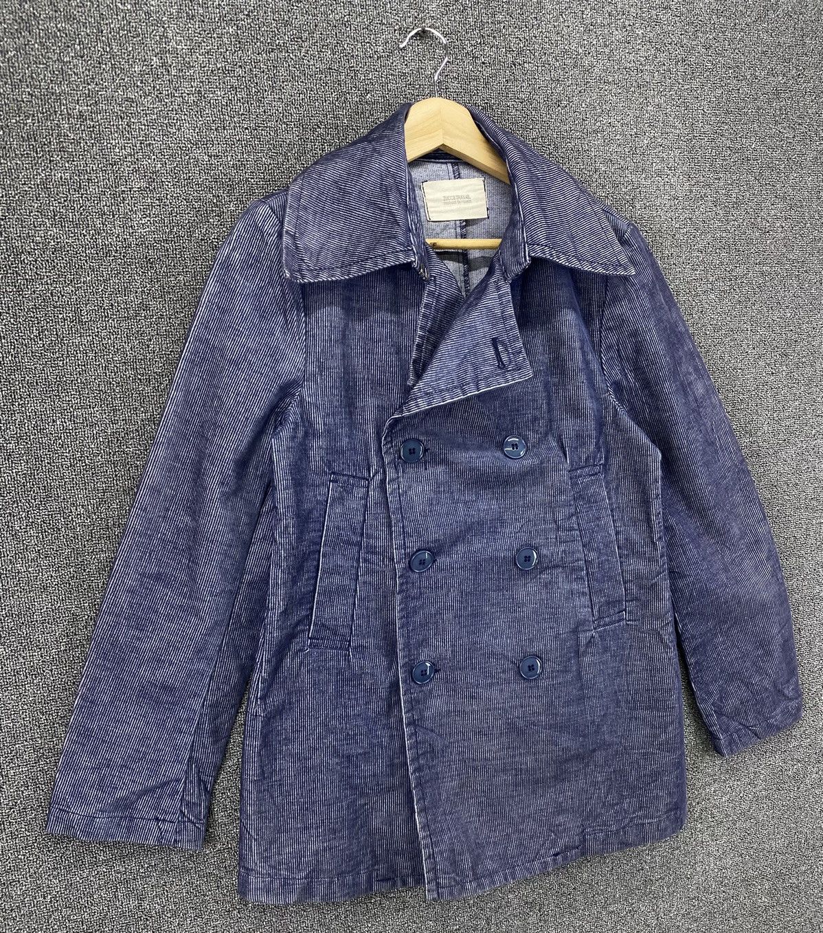 Issey Miyake Issey Miyake Zucca Travails Double Breasted Coat Jacket Size S / US 4 / IT 40 - 2 Thumbnail