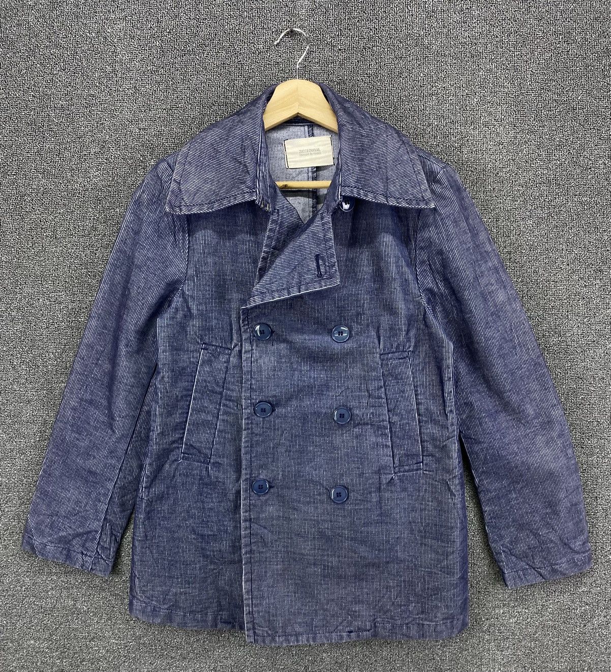 Issey Miyake Issey Miyake Zucca Travails Double Breasted Coat Jacket Size S / US 4 / IT 40 - 1 Thumbnail