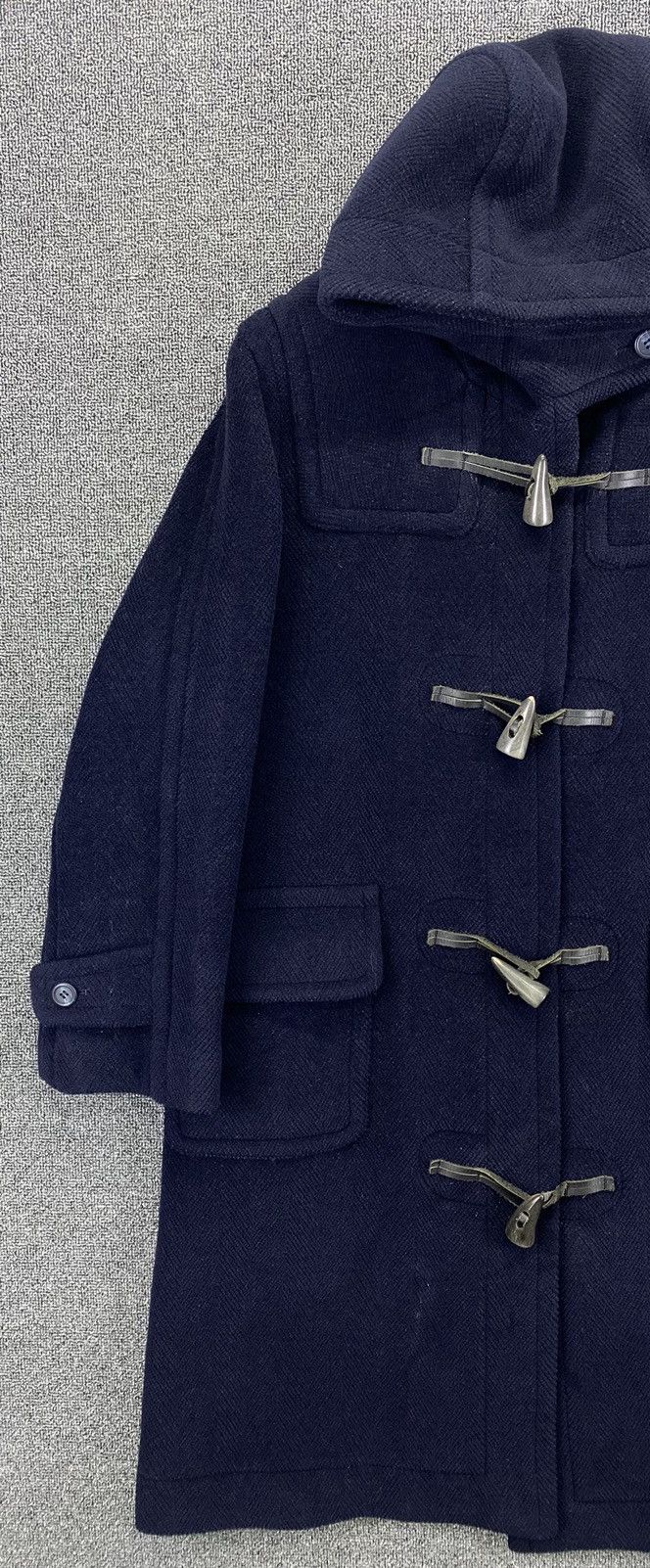 Lavenham Vintage Lavenham Wool Duffle Coat Long Jacket Size M / US 6-8 / IT 42-44 - 3 Thumbnail