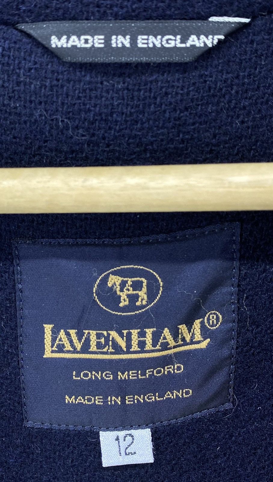 Lavenham Vintage Lavenham Wool Duffle Coat Long Jacket Size M / US 6-8 / IT 42-44 - 7 Thumbnail