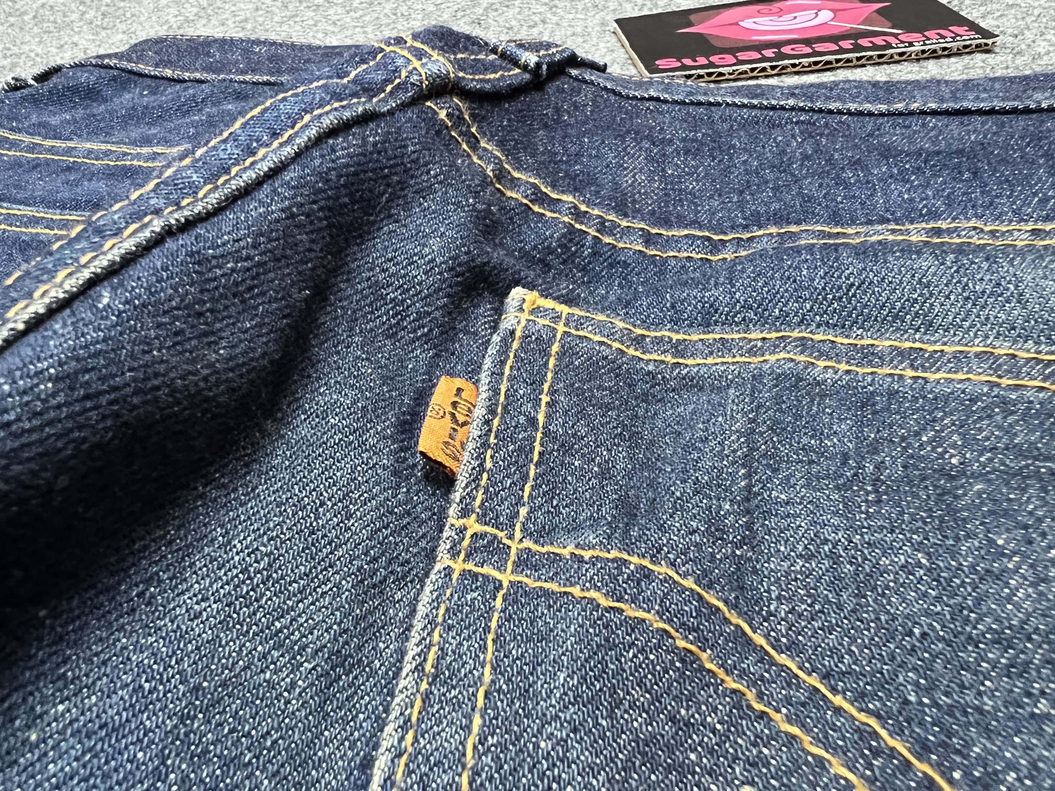 Levi's Levis 646 Bell Bottom Flare Orange Tab Jeans Size US 30 / EU 46 - 3 Thumbnail