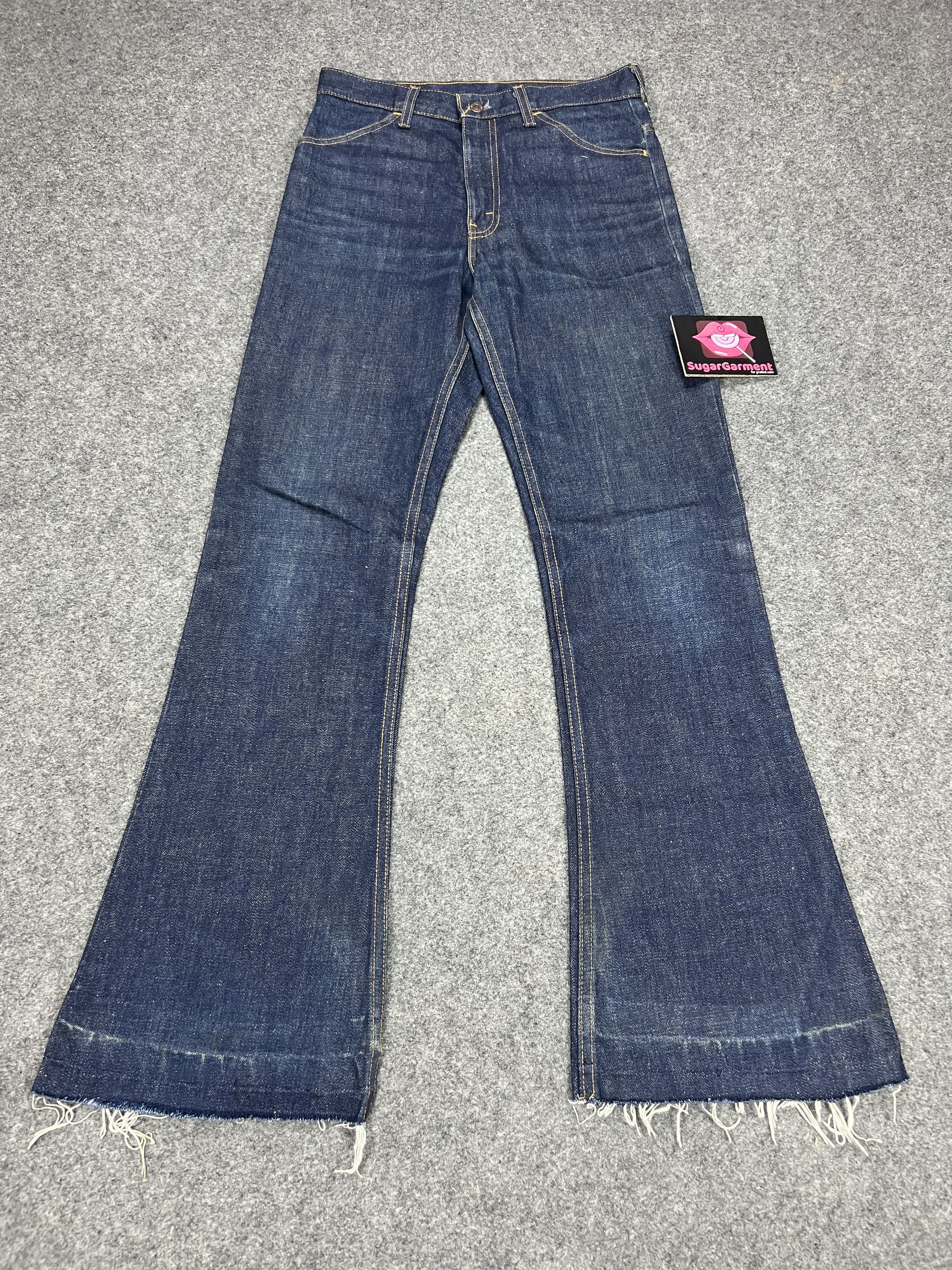 Levi's Levis 646 Bell Bottom Flare Orange Tab Jeans Size US 30 / EU 46 - 1 Thumbnail