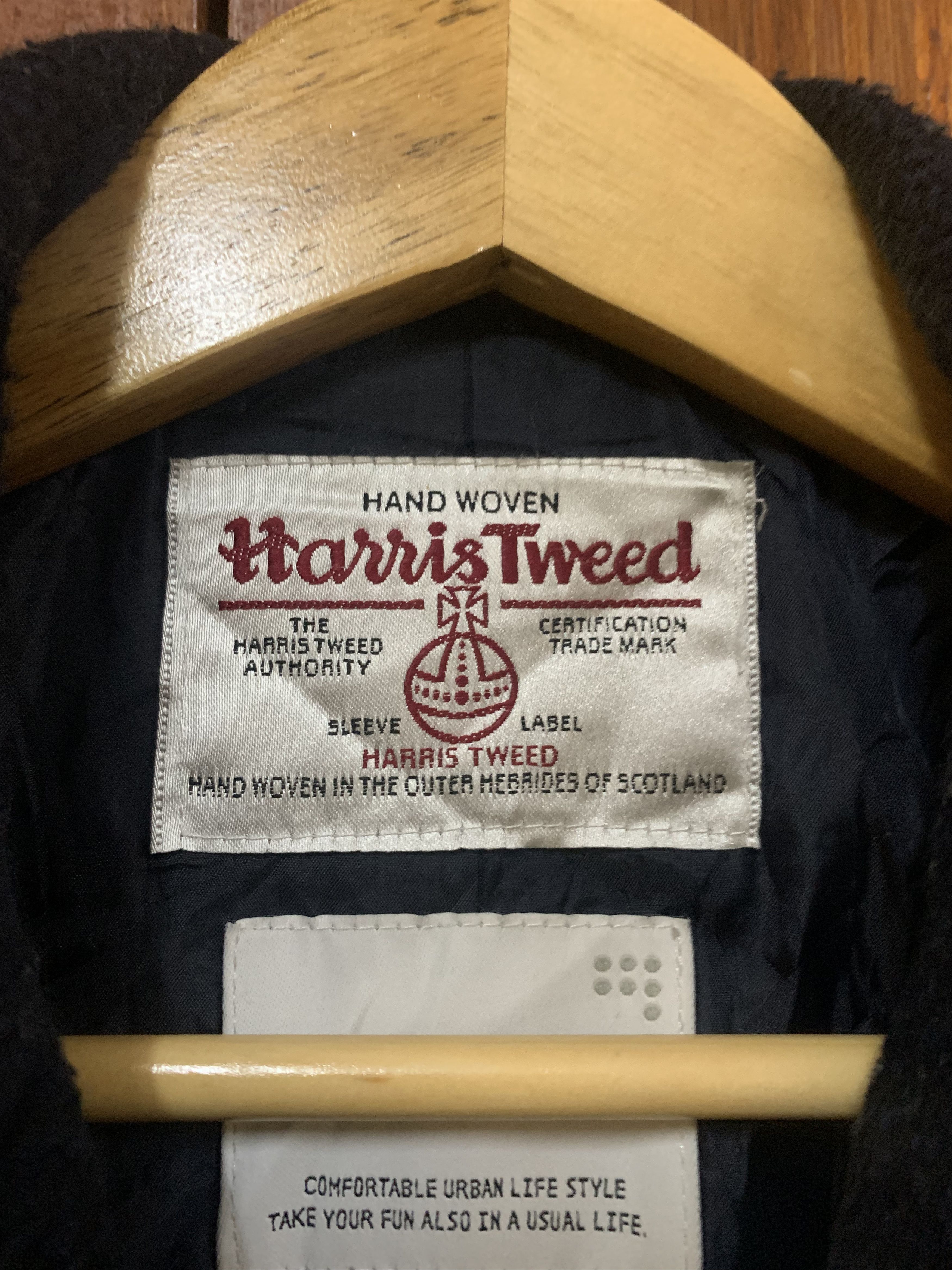 Harris Tweed Harris Tweed Wool Trench Coat Size US L / EU 52-54 / 3 - 2 Thumbnail