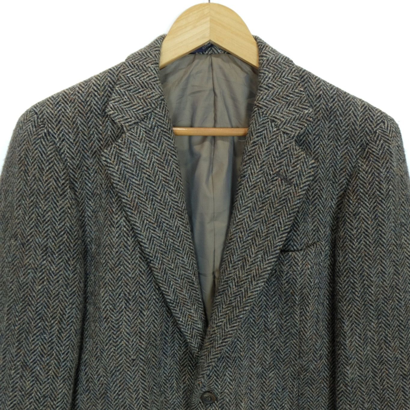 Harris Tweed Vintage 90's HARRIS TWEED Scottish Wool Blazer Smart Coat Size US M / EU 48-50 / 2 - 4 Thumbnail