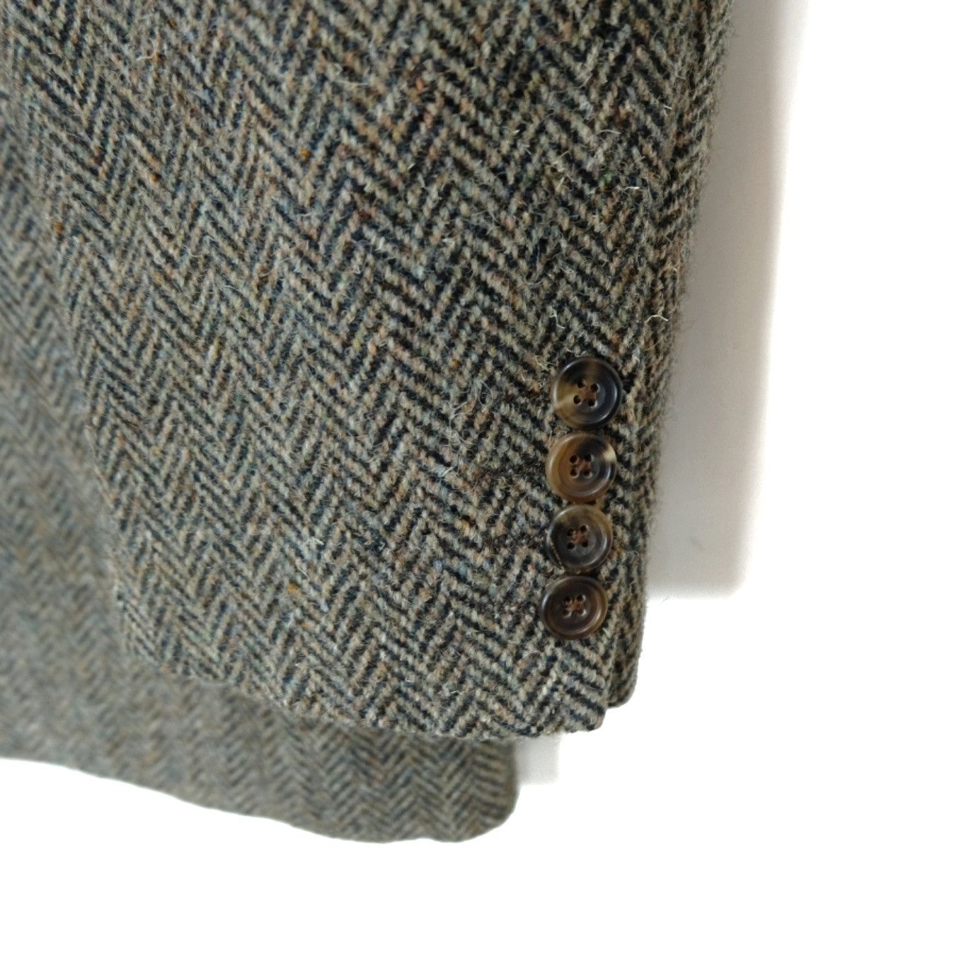Harris Tweed Vintage 90's HARRIS TWEED Scottish Wool Blazer Smart Coat Size US M / EU 48-50 / 2 - 6 Thumbnail