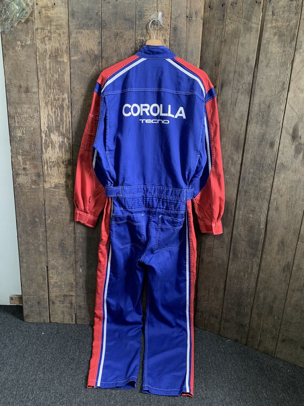 Sports Specialties Vintage Toyota Corolla Tecno Coveralls Size US 33 - 8 Thumbnail