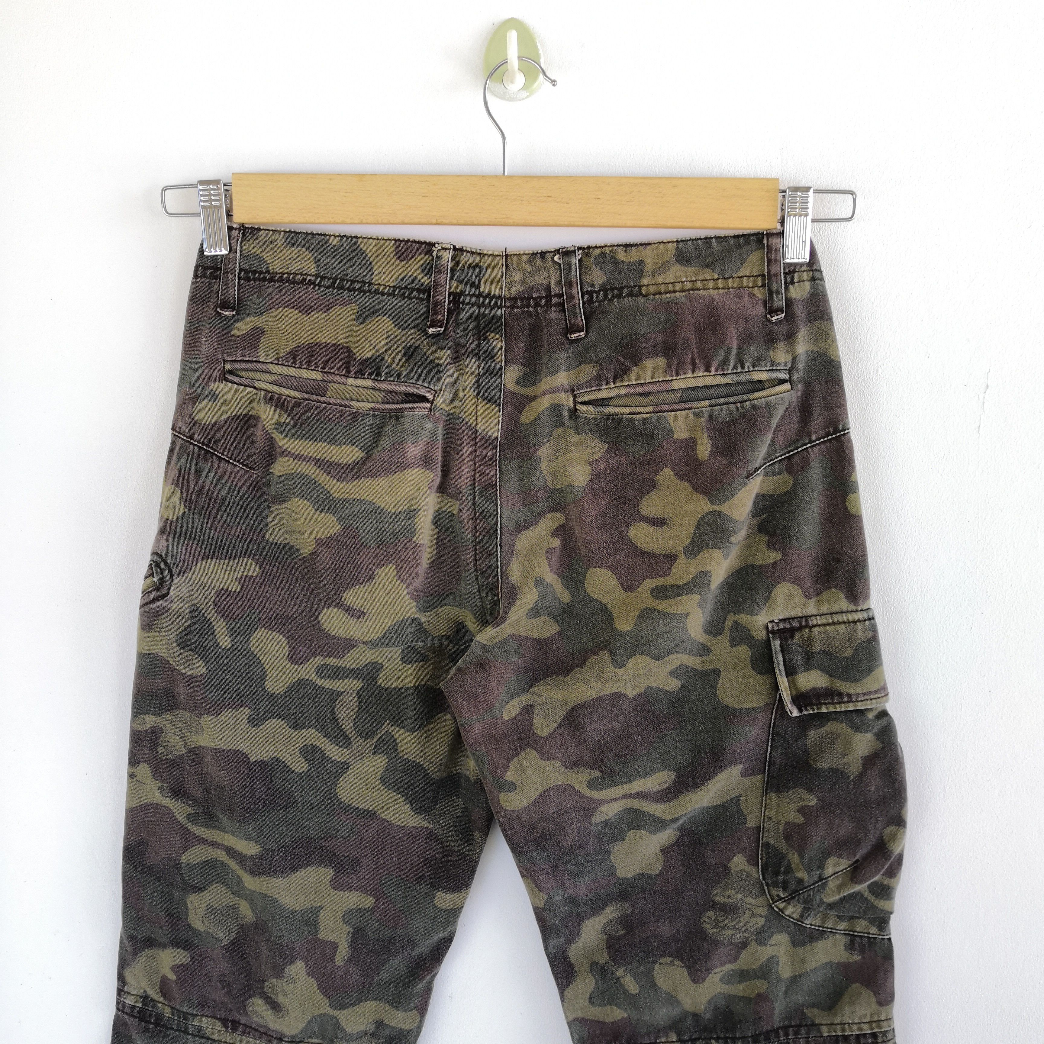 Japanese Brand × Takeo Kikuchi × Vintage Takeo Kikuchi Cargo Pants Camouflage Japanese Multi Pocket Size US 30 / EU 46 - 5 Thumbnail