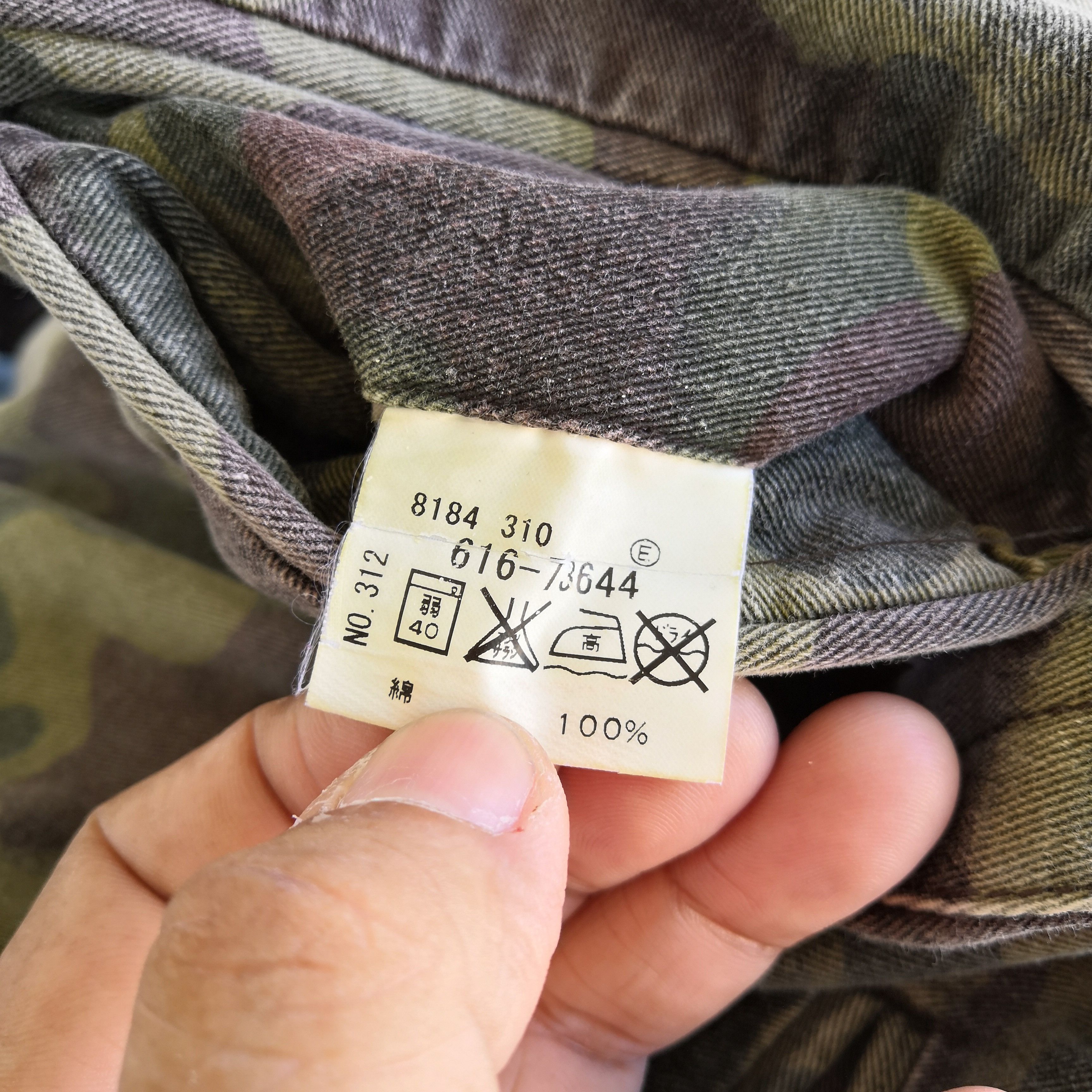 Japanese Brand × Takeo Kikuchi × Vintage Takeo Kikuchi Cargo Pants Camouflage Japanese Multi Pocket Size US 30 / EU 46 - 9 Thumbnail