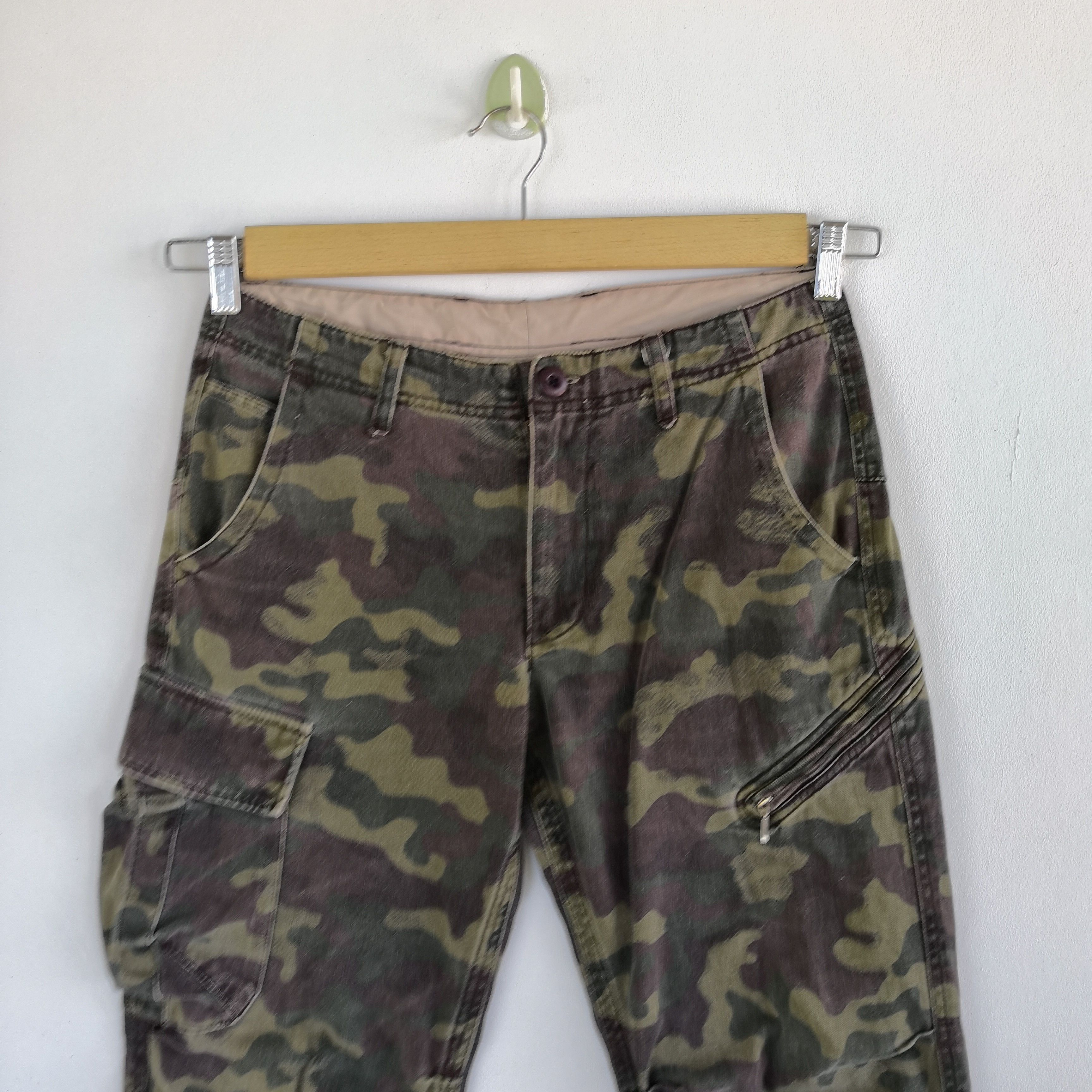 Japanese Brand × Takeo Kikuchi × Vintage Takeo Kikuchi Cargo Pants Camouflage Japanese Multi Pocket Size US 30 / EU 46 - 3 Thumbnail
