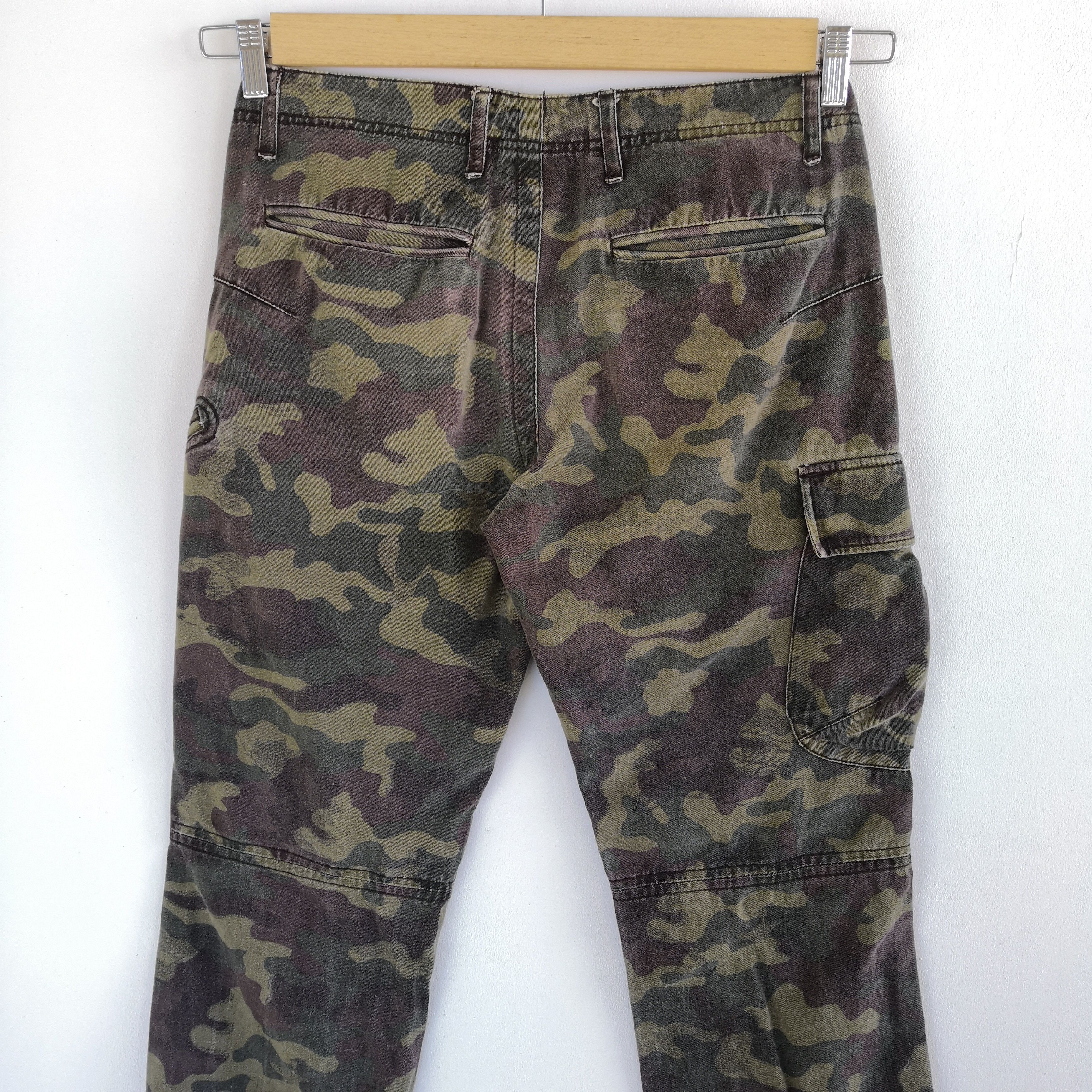 Japanese Brand × Takeo Kikuchi × Vintage Takeo Kikuchi Cargo Pants Camouflage Japanese Multi Pocket Size US 30 / EU 46 - 6 Thumbnail