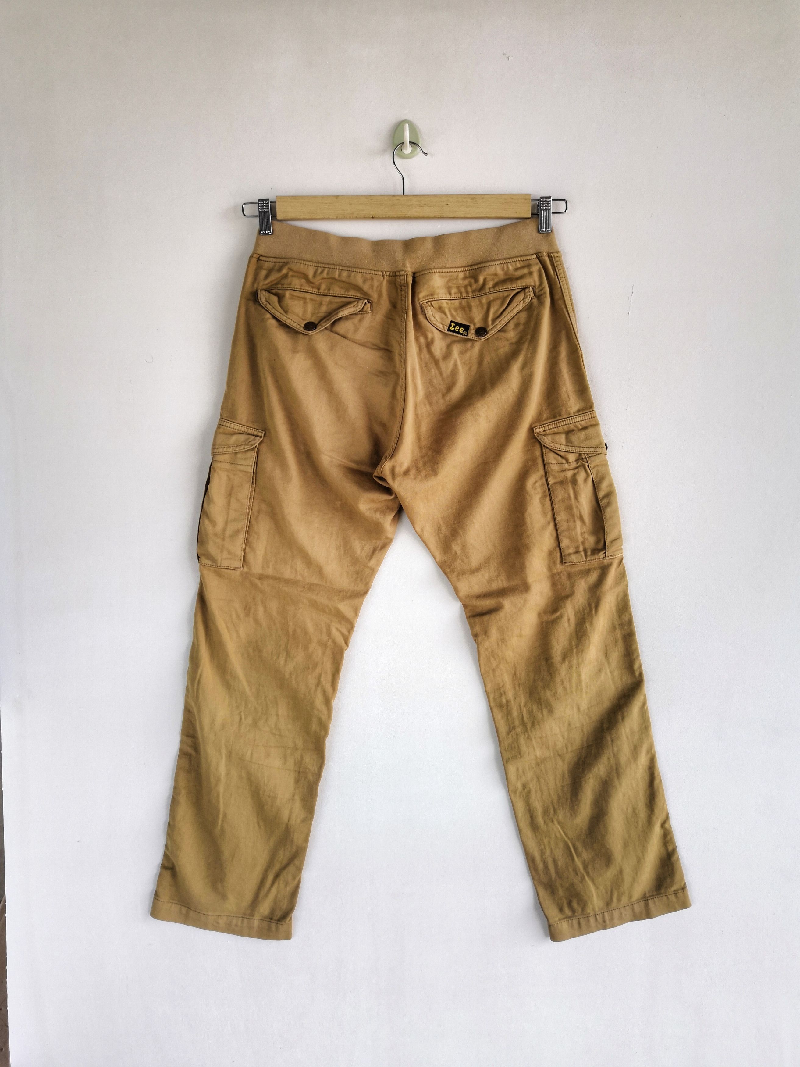 Japanese Brand × Vintage Vintage Lee Cargo Pants Multi Pocket Bondage Trousers Size US 34 / EU 50 - 2 Thumbnail