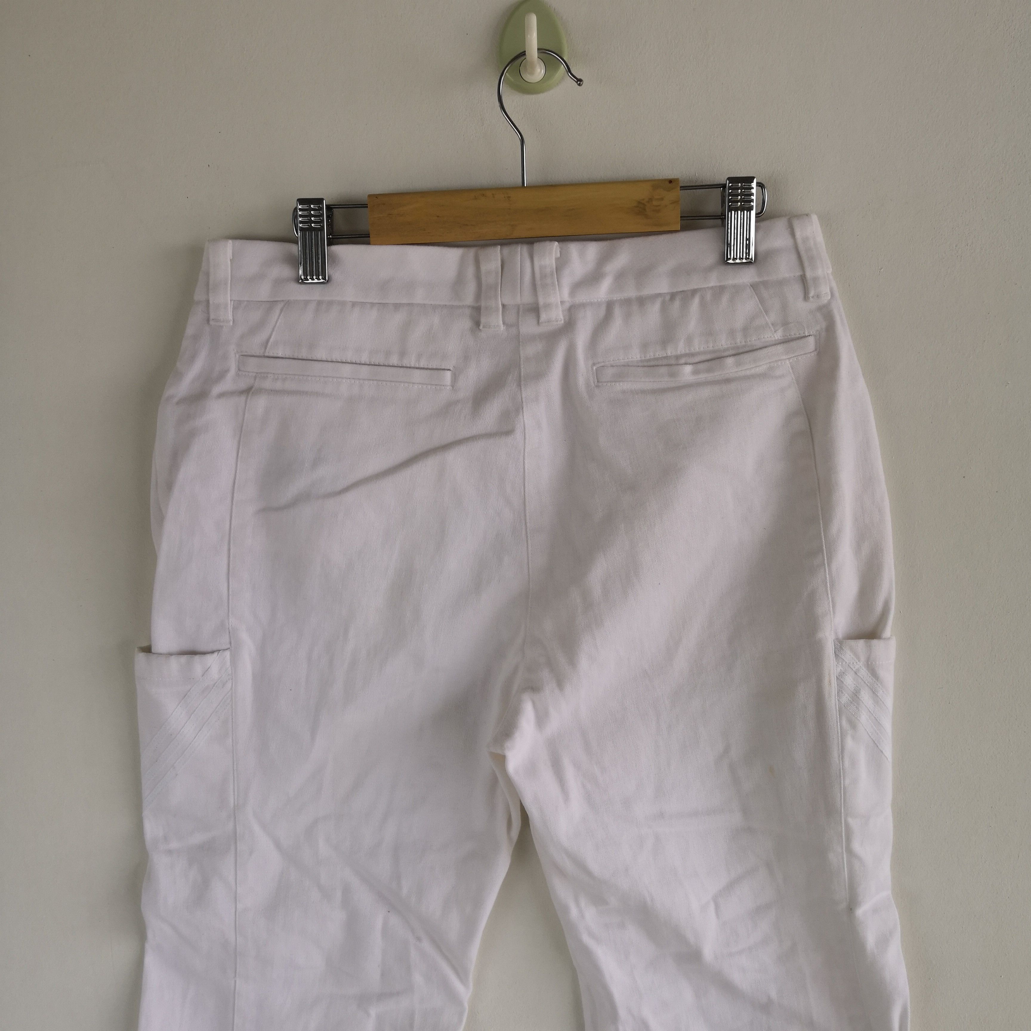 Japanese Brand × Vintage Adidas Cargo Pants Multi Pocket Adidas Tennis Trousers Size 28" / US 6 / IT 42 - 4 Thumbnail