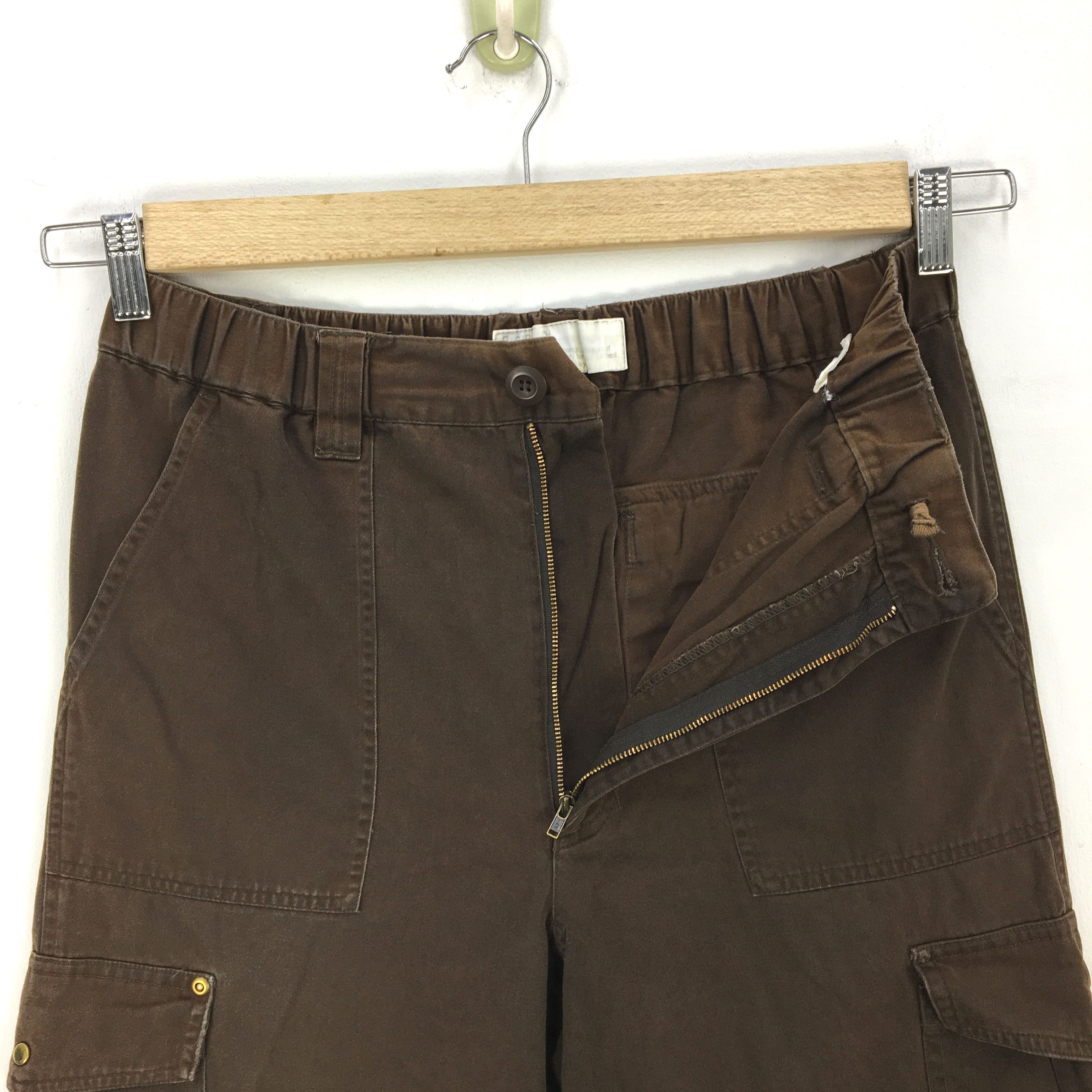 Japanese Brand × Vintage Japanese Cargo Pants Multi Pocket Bondage Trousers Size US 30 / EU 46 - 5 Thumbnail