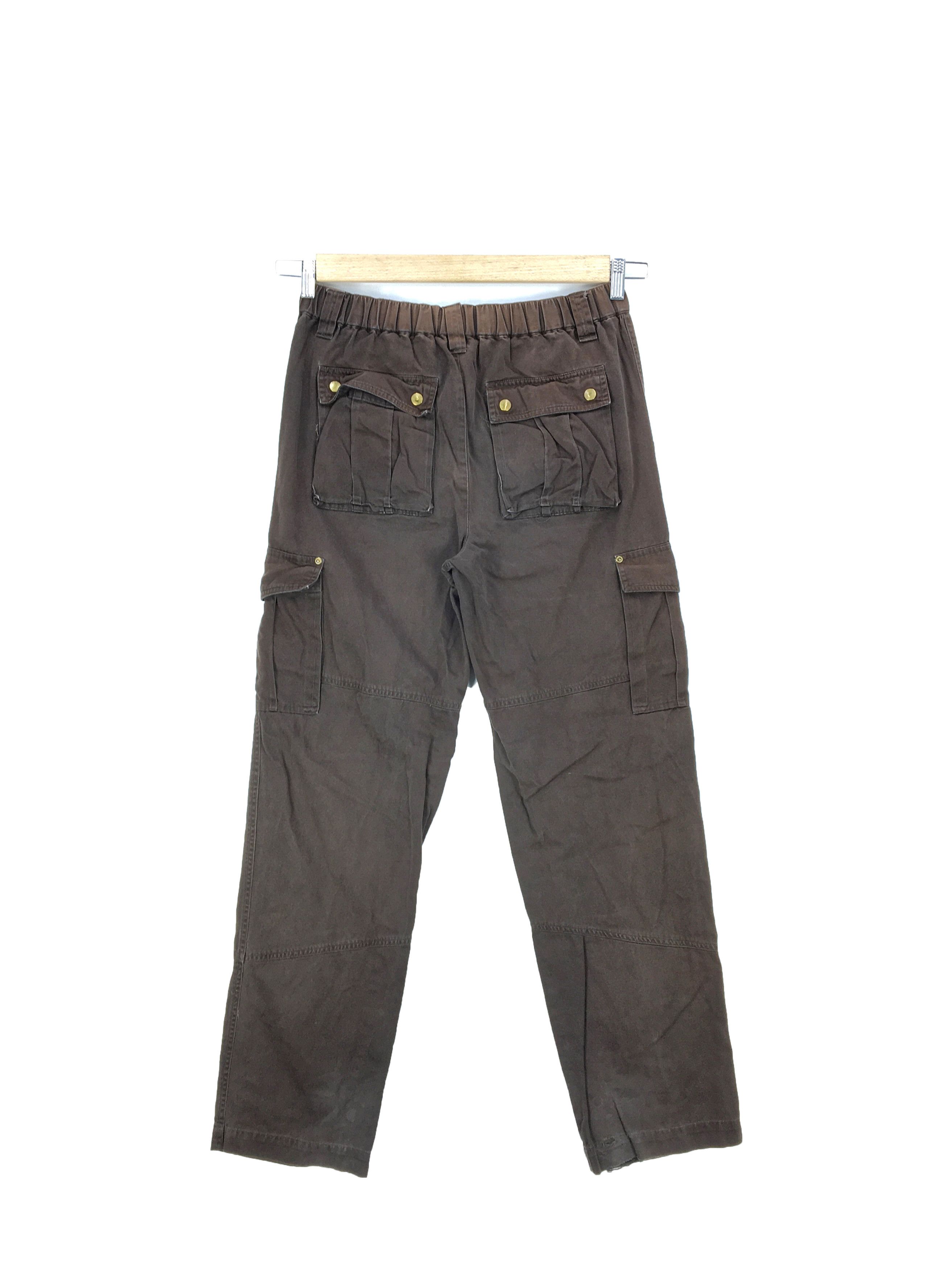 Japanese Brand × Vintage Japanese Cargo Pants Multi Pocket Bondage Trousers Size US 30 / EU 46 - 2 Thumbnail