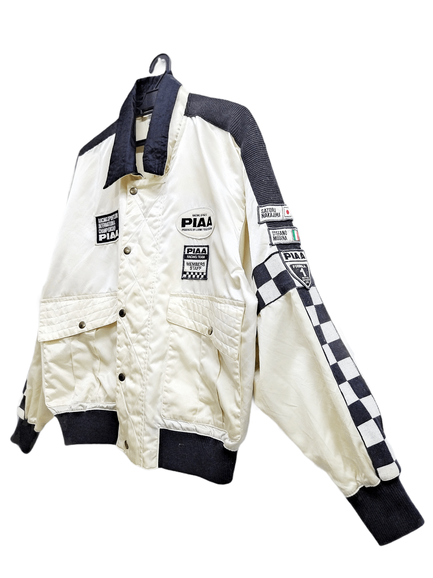 Japanese Brand Vintage PIAA Racing Team Jacket Big Logo Size US L / EU 52-54 / 3 - 2 Thumbnail