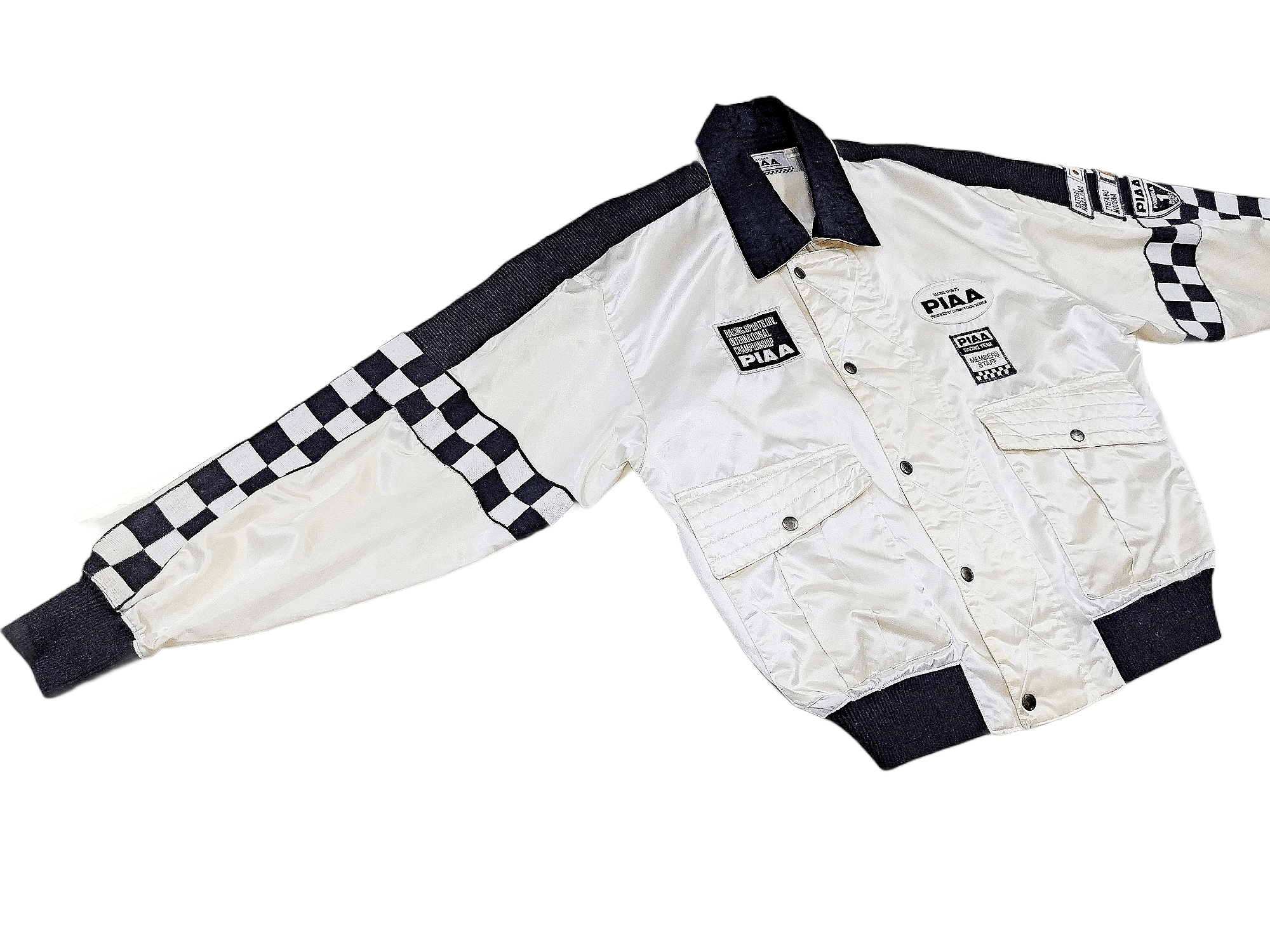 Japanese Brand Vintage PIAA Racing Team Jacket Big Logo Size US L / EU 52-54 / 3 - 9 Thumbnail