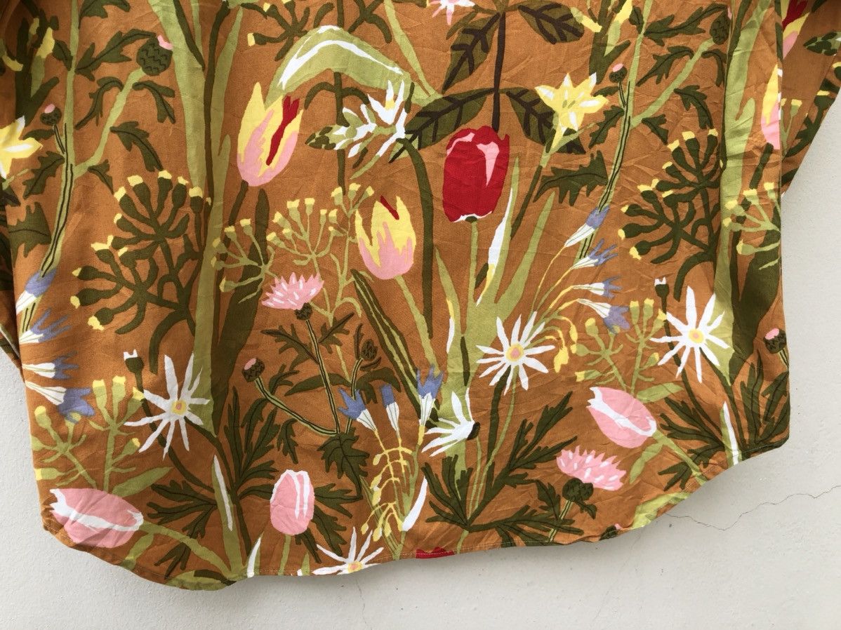 Vintage Vintage Kozue Naito HobGoblin Japan Flower LS Hawaiian Shirt Size US M / EU 48-50 / 2 - 18 Thumbnail