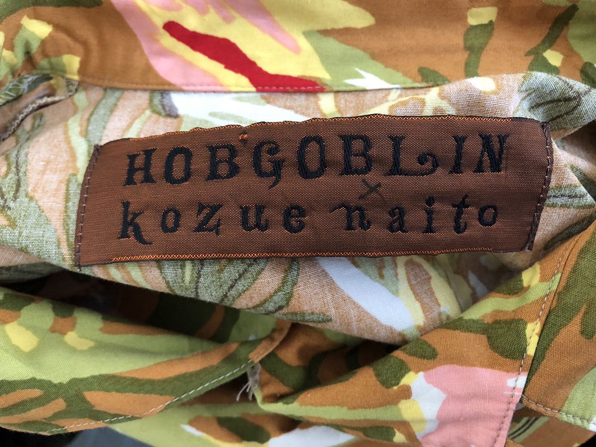 Vintage Vintage Kozue Naito HobGoblin Japan Flower LS Hawaiian Shirt Size US M / EU 48-50 / 2 - 21 Thumbnail