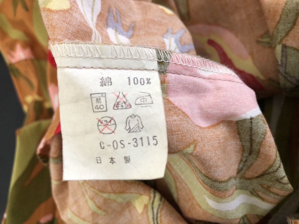 Vintage Vintage Kozue Naito HobGoblin Japan Flower LS Hawaiian Shirt Size US M / EU 48-50 / 2 - 22 Thumbnail