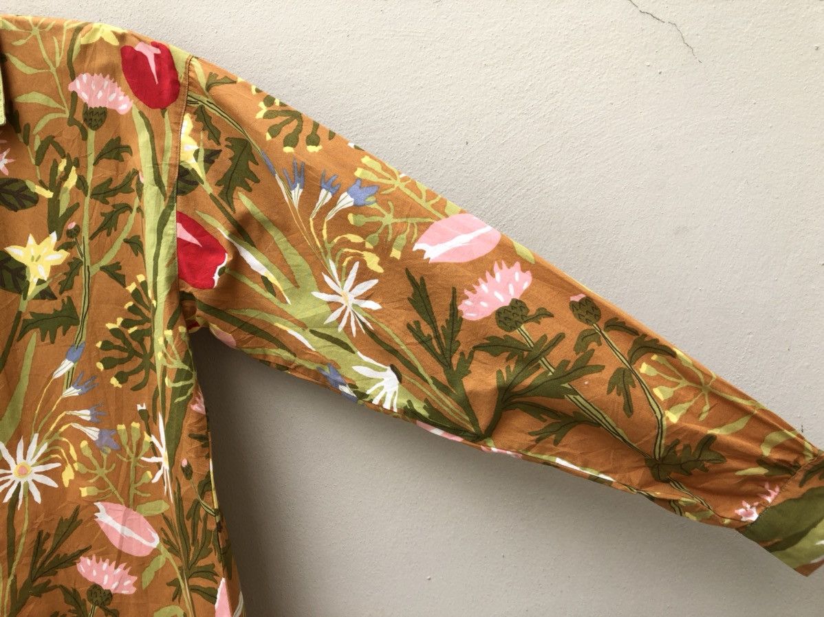 Vintage Vintage Kozue Naito HobGoblin Japan Flower LS Hawaiian Shirt Size US M / EU 48-50 / 2 - 12 Thumbnail