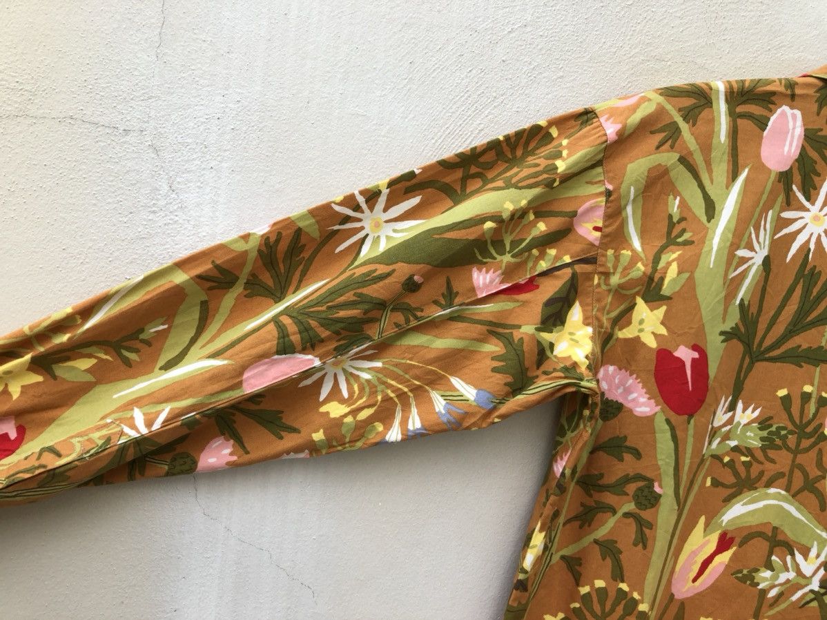 Vintage Vintage Kozue Naito HobGoblin Japan Flower LS Hawaiian Shirt Size US M / EU 48-50 / 2 - 20 Thumbnail