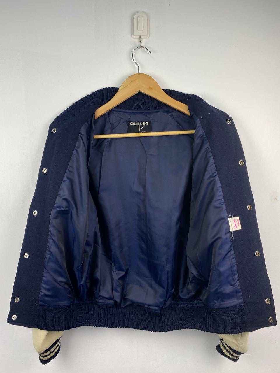 Japanese Brand Vintage Cosmis Eye University Varsity Jacket Size US M / EU 48-50 / 2 - 3 Thumbnail