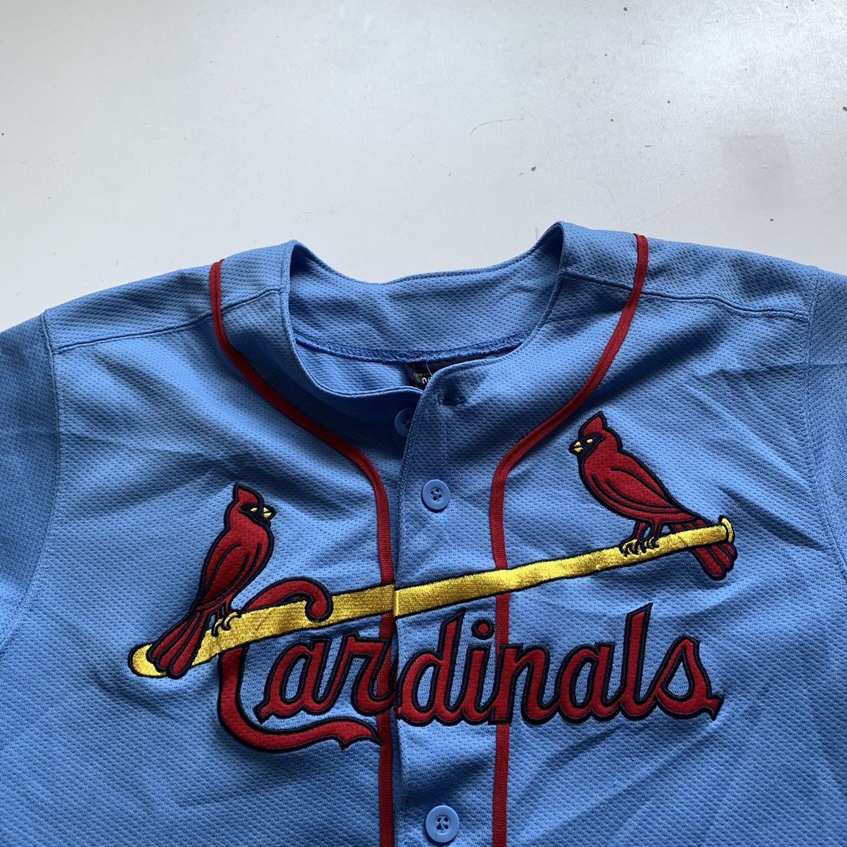 MLB × Vintage Vintage St. Louis Cardinals MLB Majestic Baseball Jersey XS Size US XS / EU 42 / 0 - 2 Thumbnail
