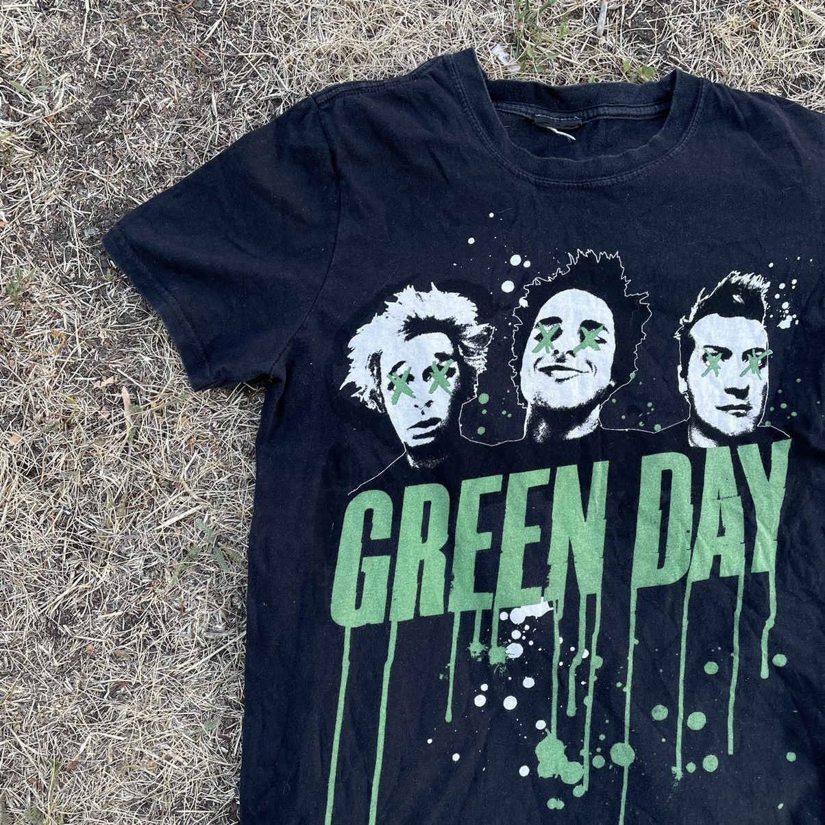 Vintage Vintage Y2K Green Day Graphic Band Tee Black Small Grunge Size US S / EU 44-46 / 1 - 4 Thumbnail