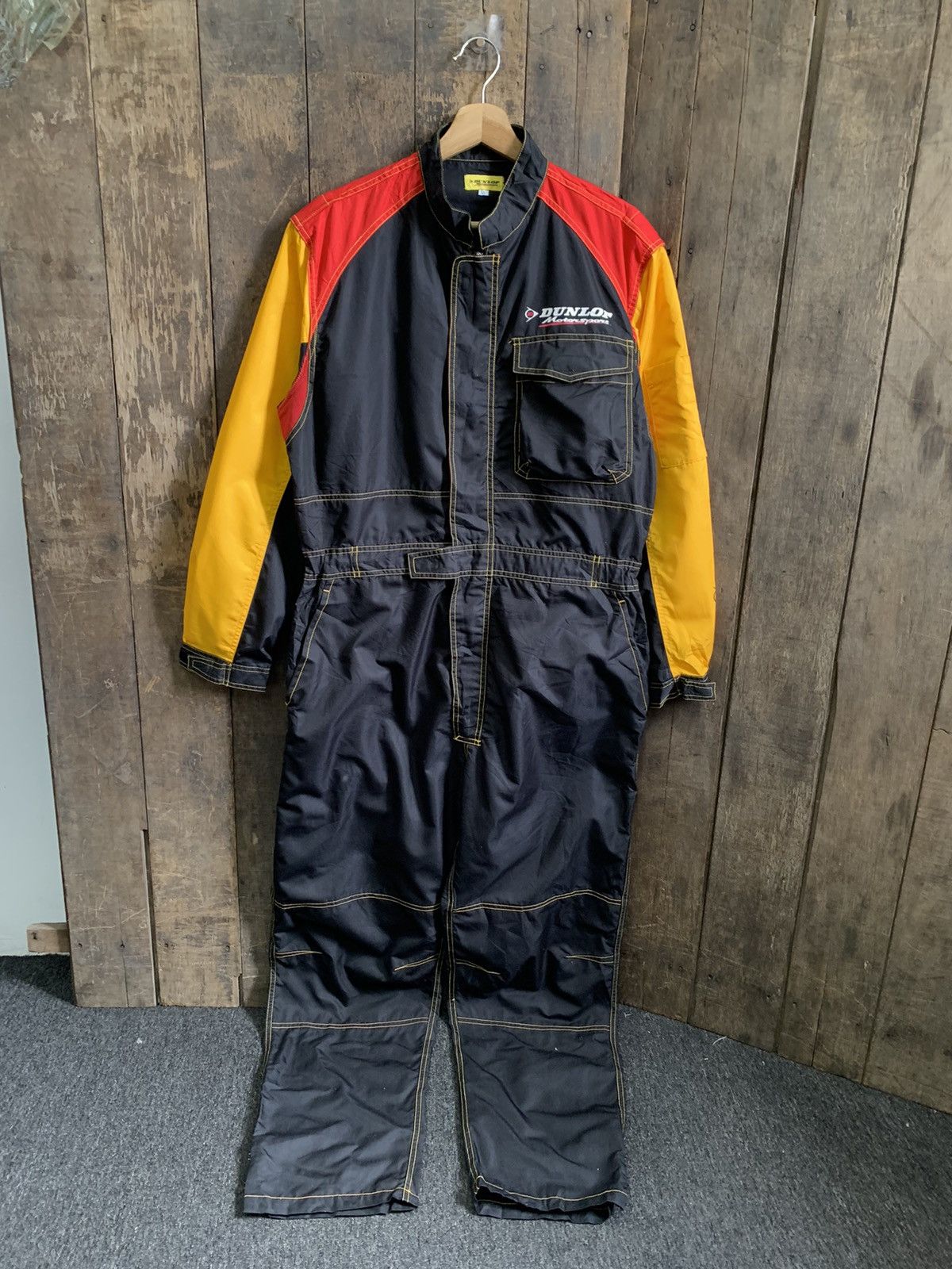 Dunlop × Vintage Vintage Dunlop Motorsport Coveralls Size US 38 / EU 54 - 3 Thumbnail