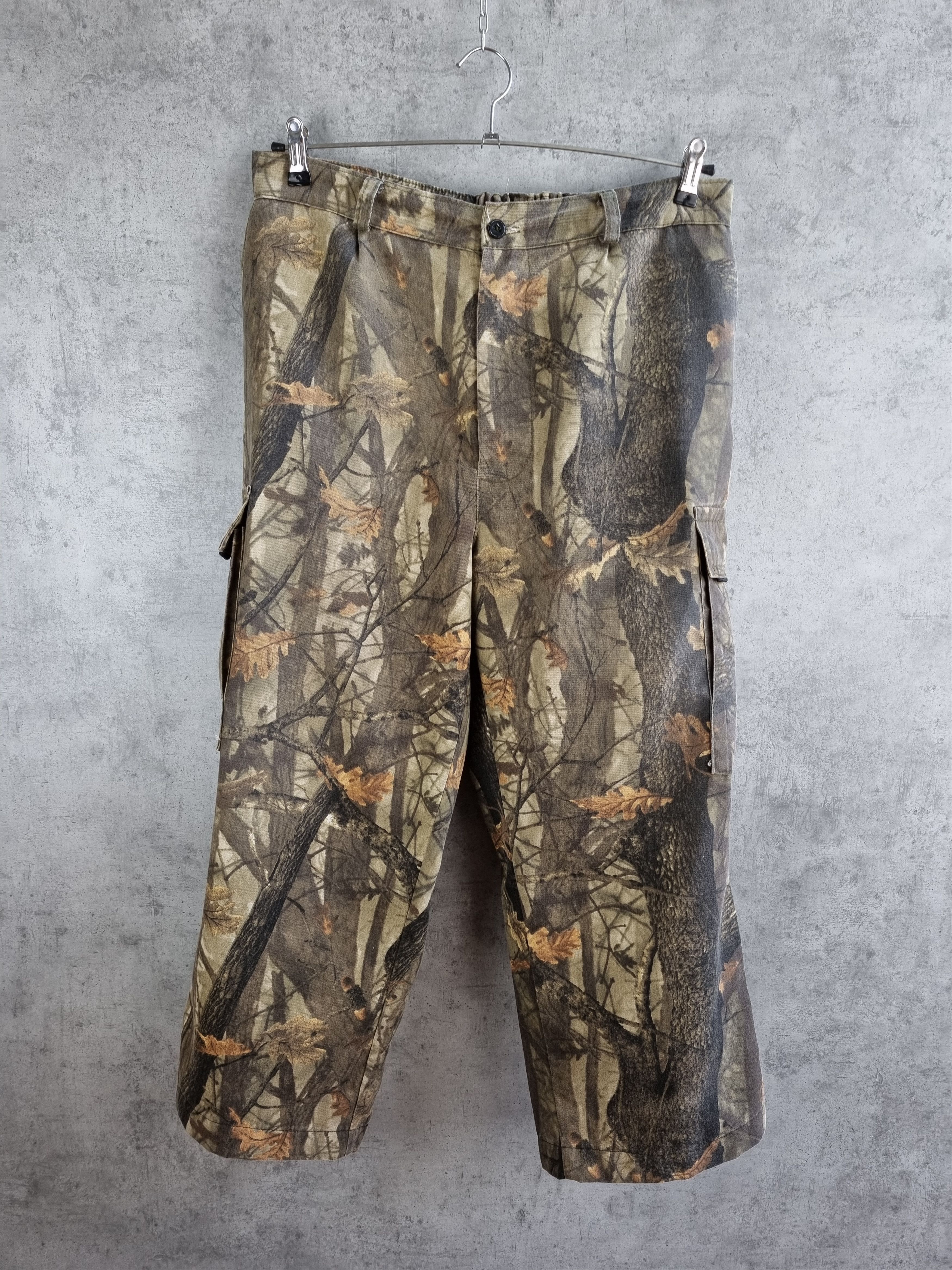 Japanese Brand × Vintage Real Tree Print Baggy Pant seen on Virgil Abloh Size US 33 - 11 Thumbnail