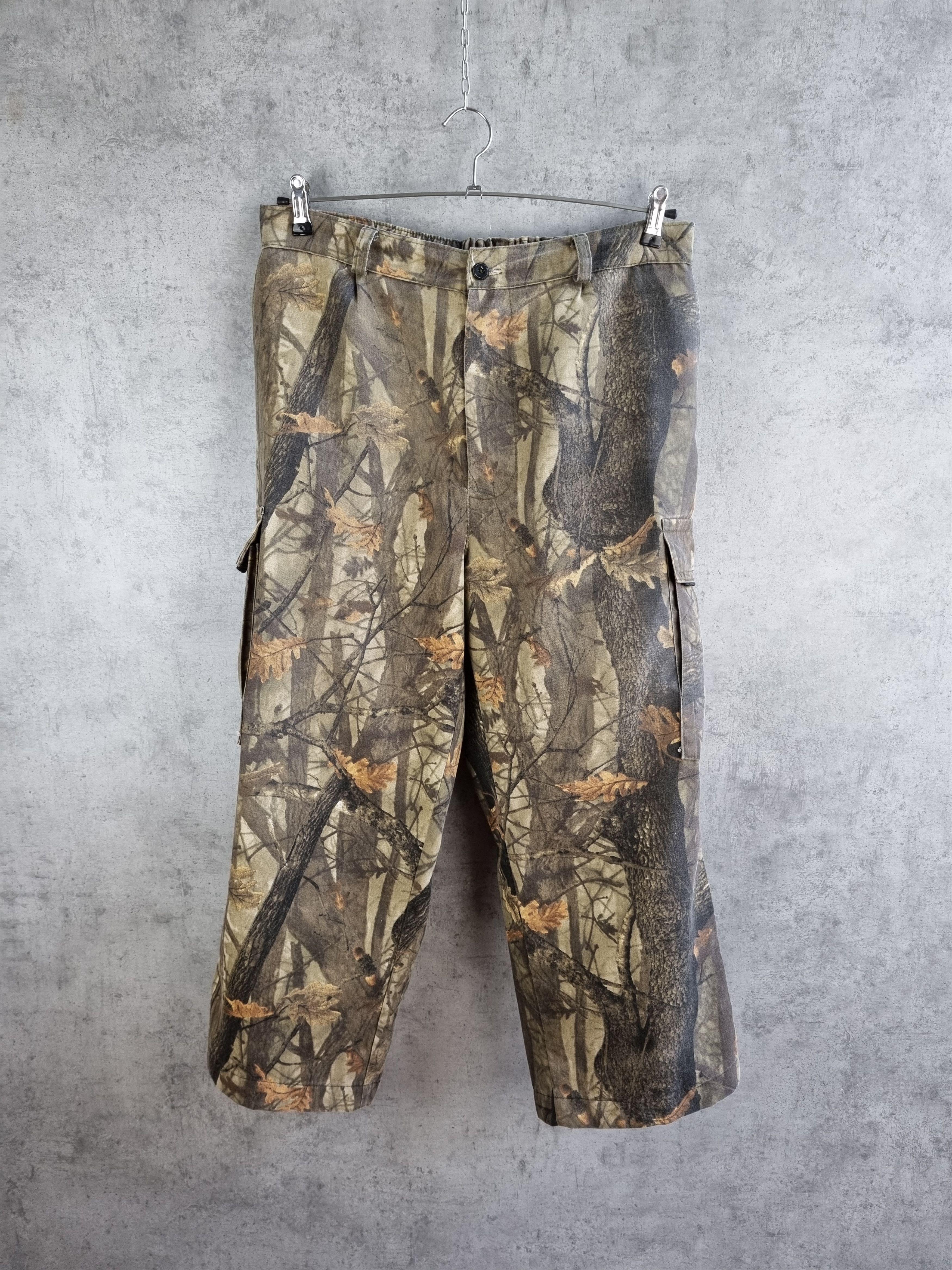 Japanese Brand × Vintage Real Tree Print Baggy Pant seen on Virgil Abloh Size US 33 - 12 Thumbnail