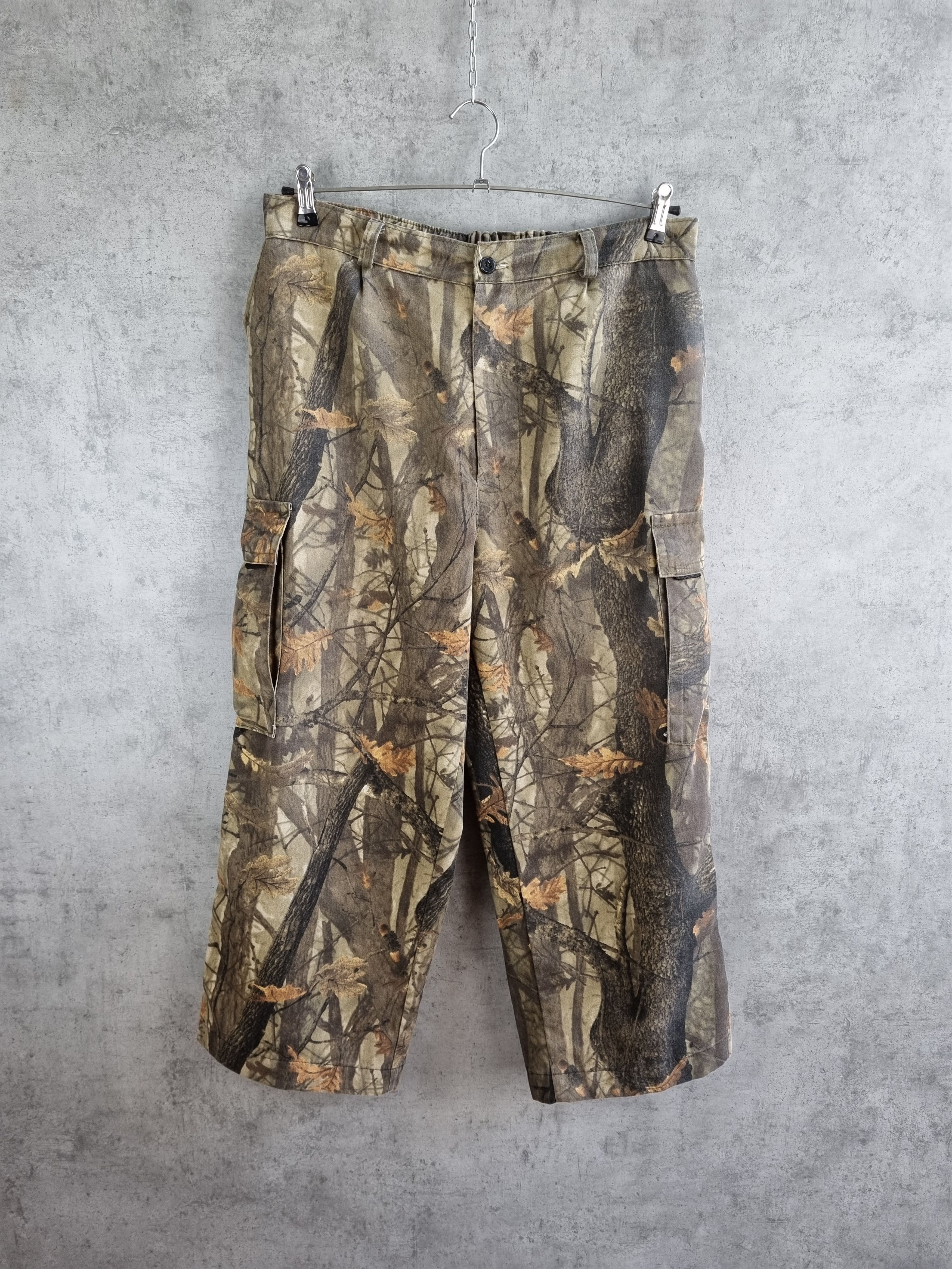 Japanese Brand × Vintage Real Tree Print Baggy Pant seen on Virgil Abloh Size US 33 - 3 Thumbnail