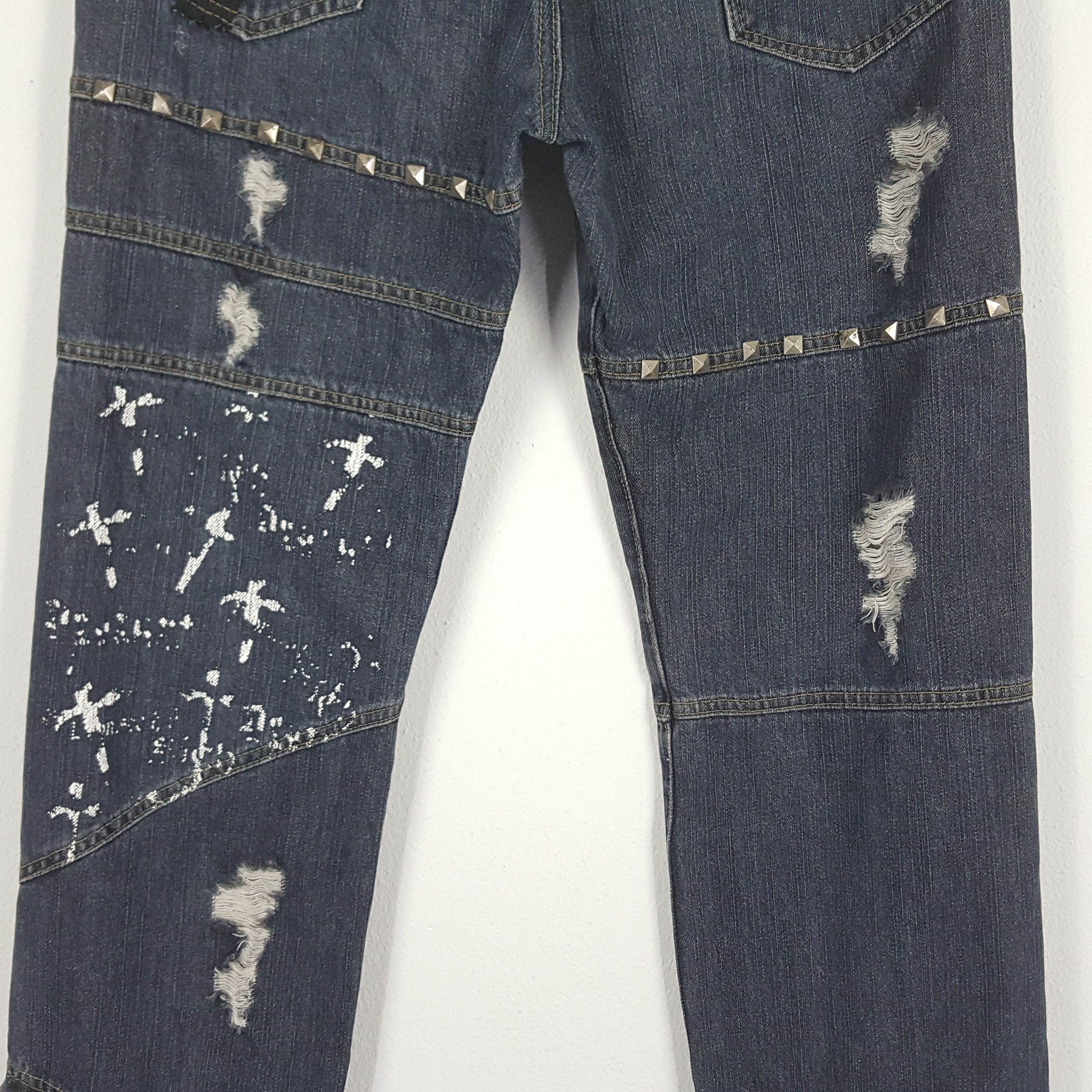 Japanese Brand × Vintage Vintage Drorart Japanese Brand Punk Style Jeans Size US 29 - 7 Thumbnail