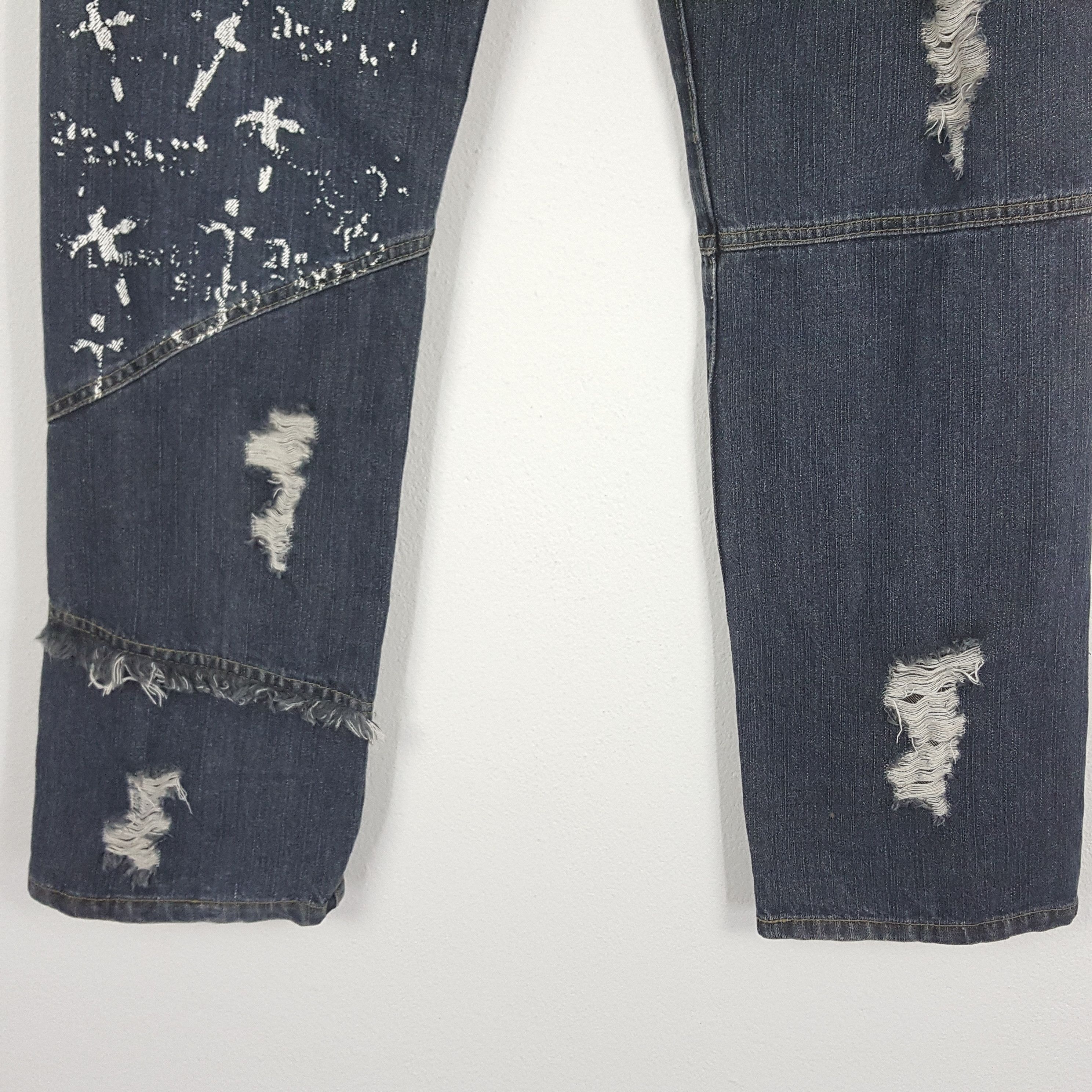 Japanese Brand × Vintage Vintage Drorart Japanese Brand Punk Style Jeans Size US 29 - 3 Thumbnail