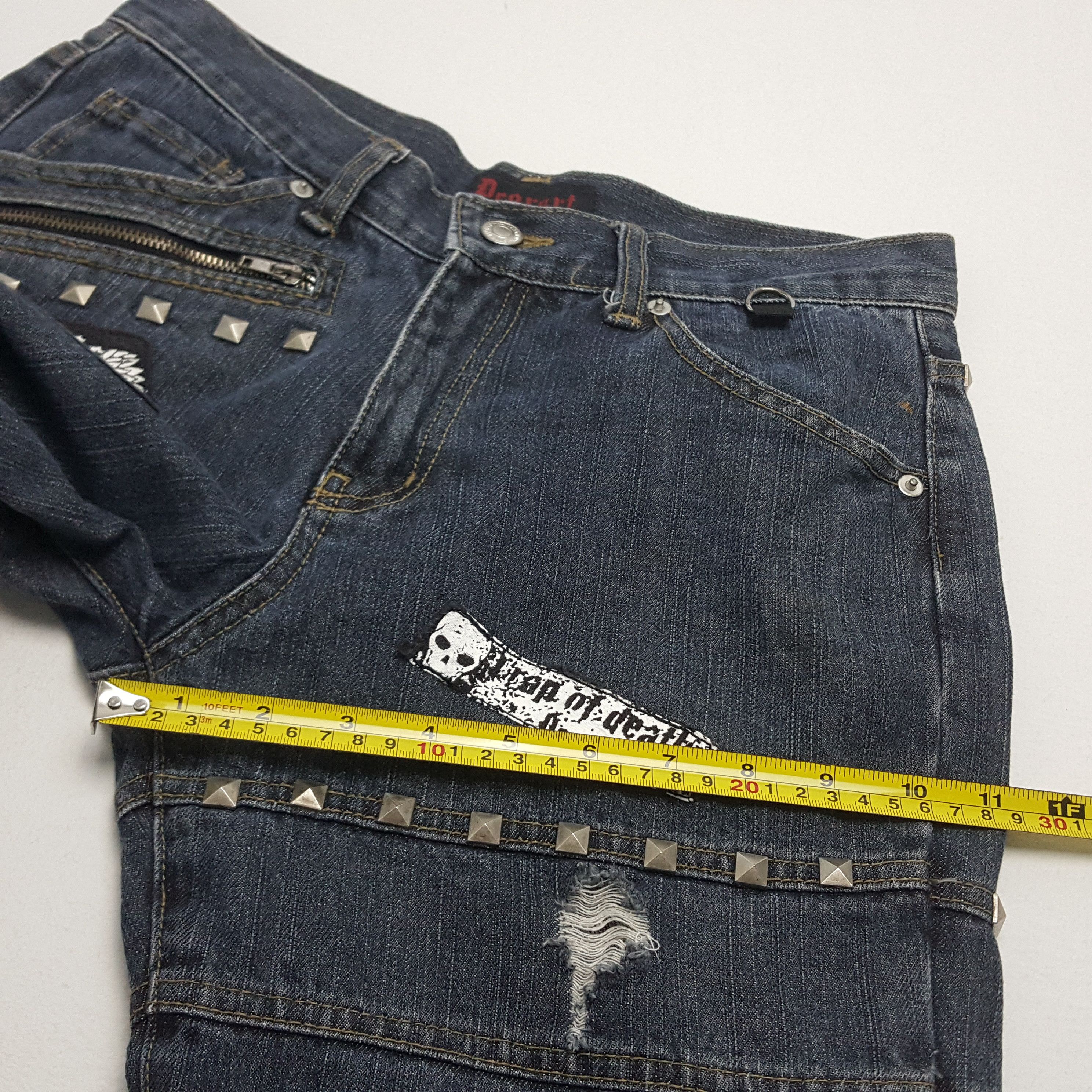Japanese Brand × Vintage Vintage Drorart Japanese Brand Punk Style Jeans Size US 29 - 15 Thumbnail